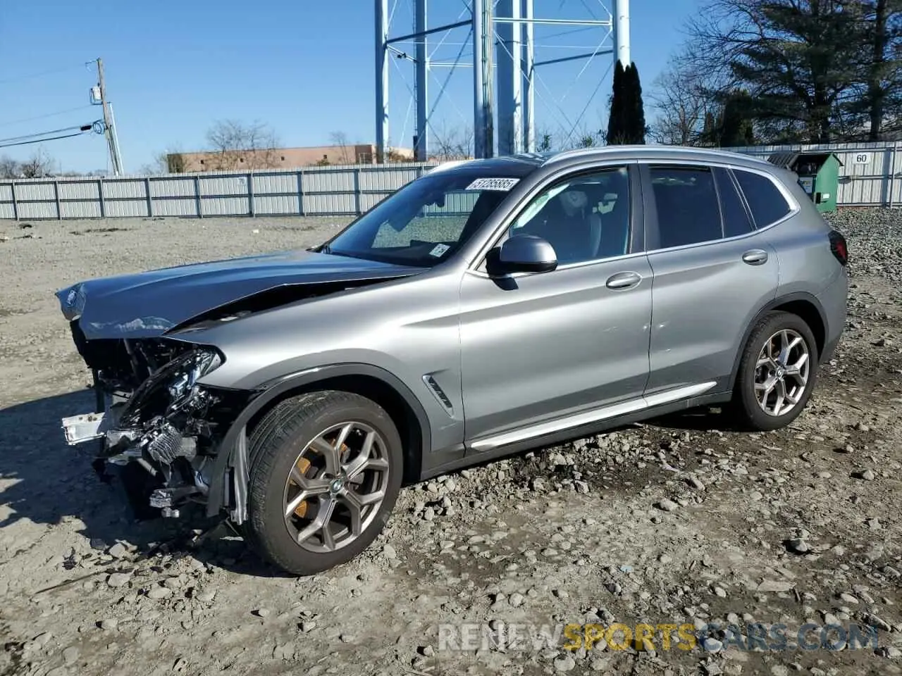 1 Photograph of a damaged car WBX57DP0XPN224908 BMW X3 2023