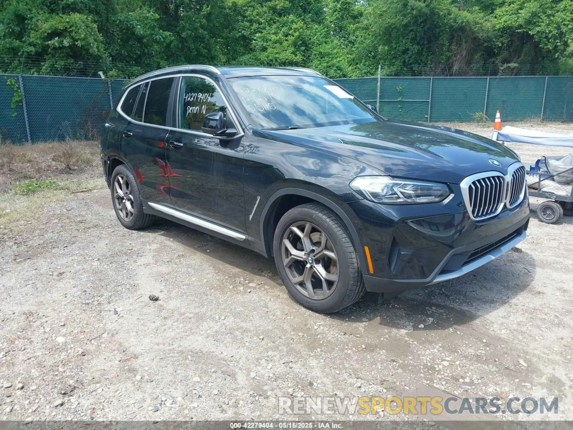 1 Photograph of a damaged car WBX57DP0XPN236735 BMW X3 2023