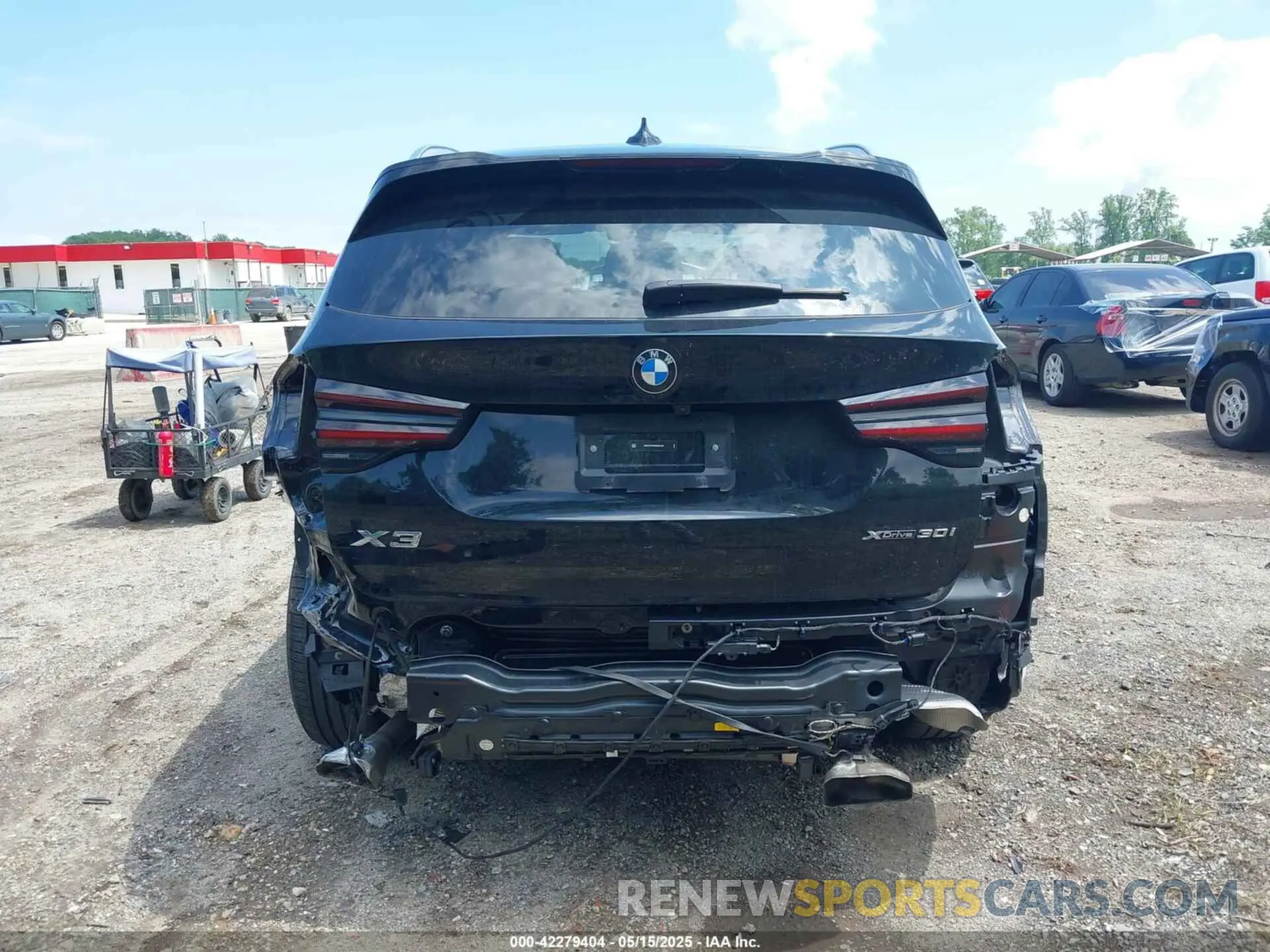 17 Photograph of a damaged car WBX57DP0XPN236735 BMW X3 2023