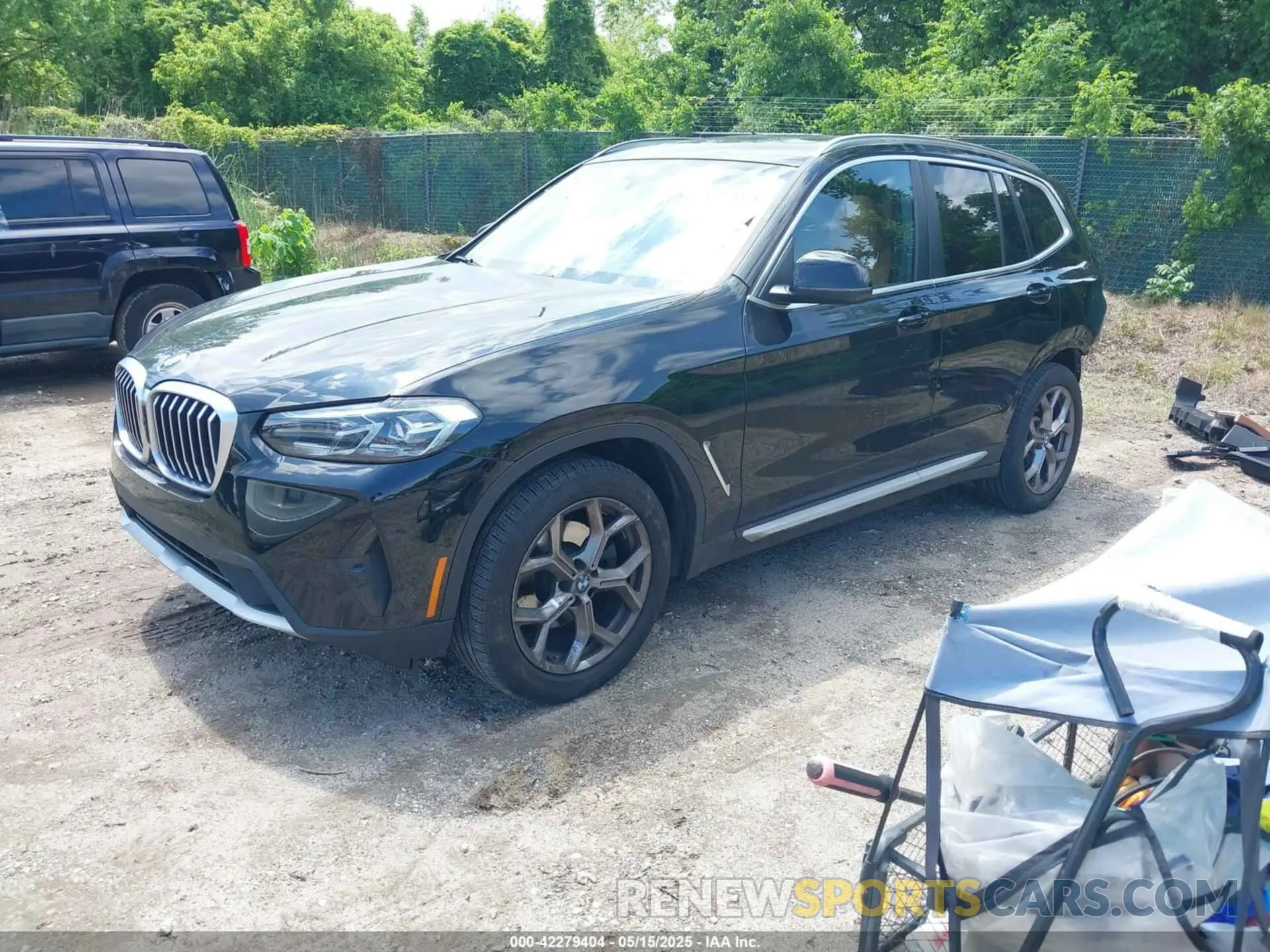 2 Photograph of a damaged car WBX57DP0XPN236735 BMW X3 2023