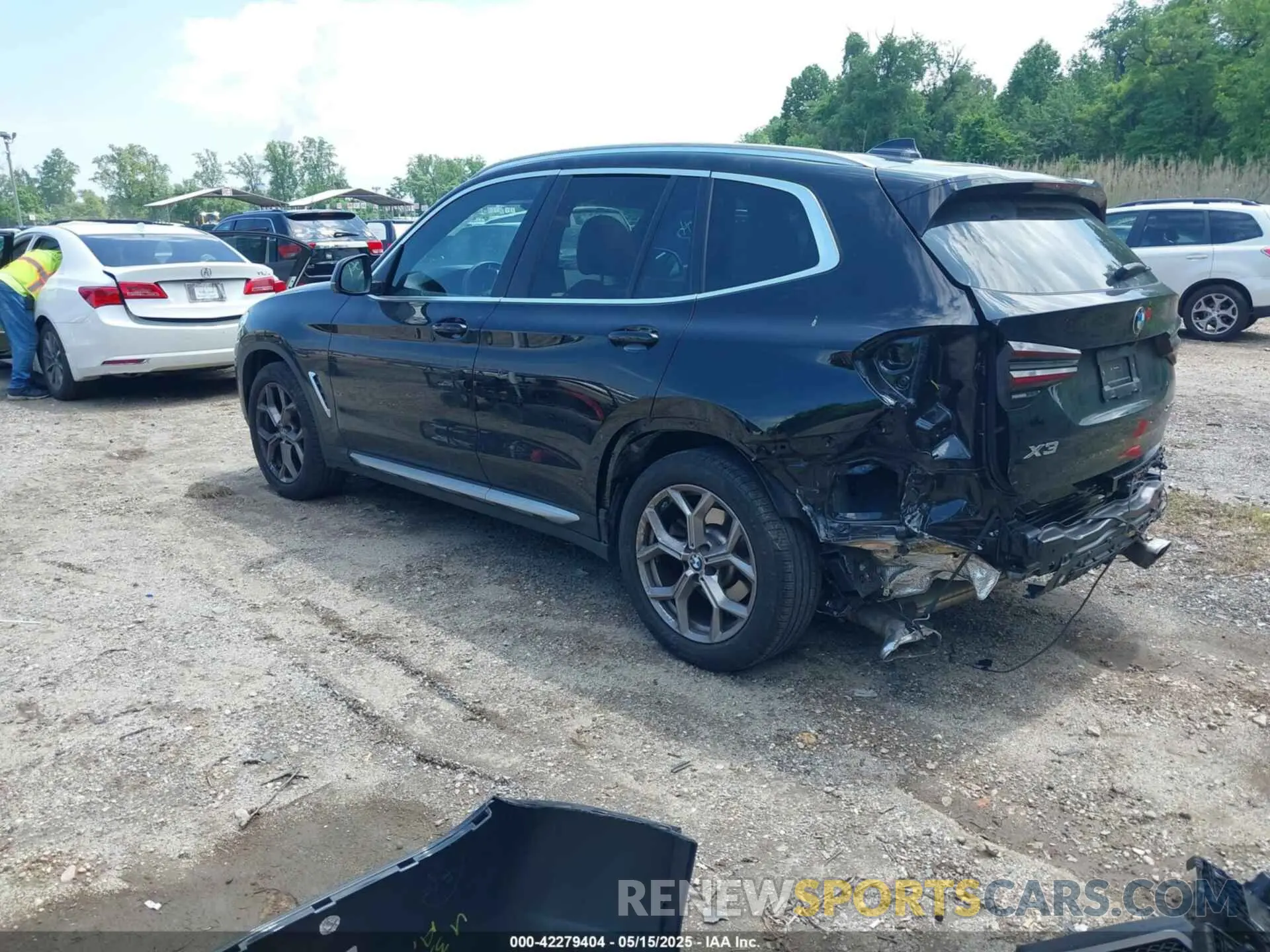 3 Photograph of a damaged car WBX57DP0XPN236735 BMW X3 2023