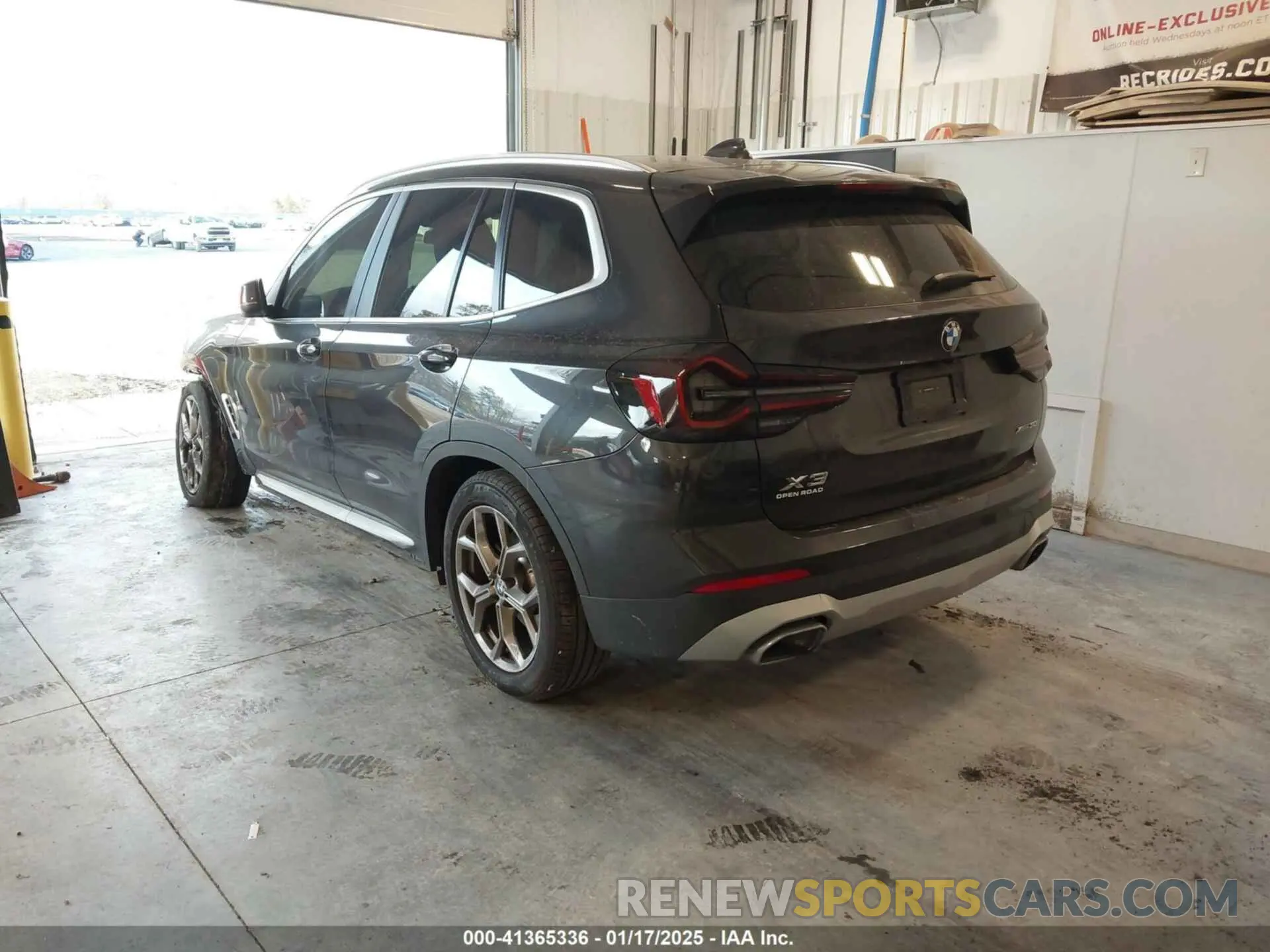 3 Photograph of a damaged car WBX57DP0XPN241868 BMW X3 2023