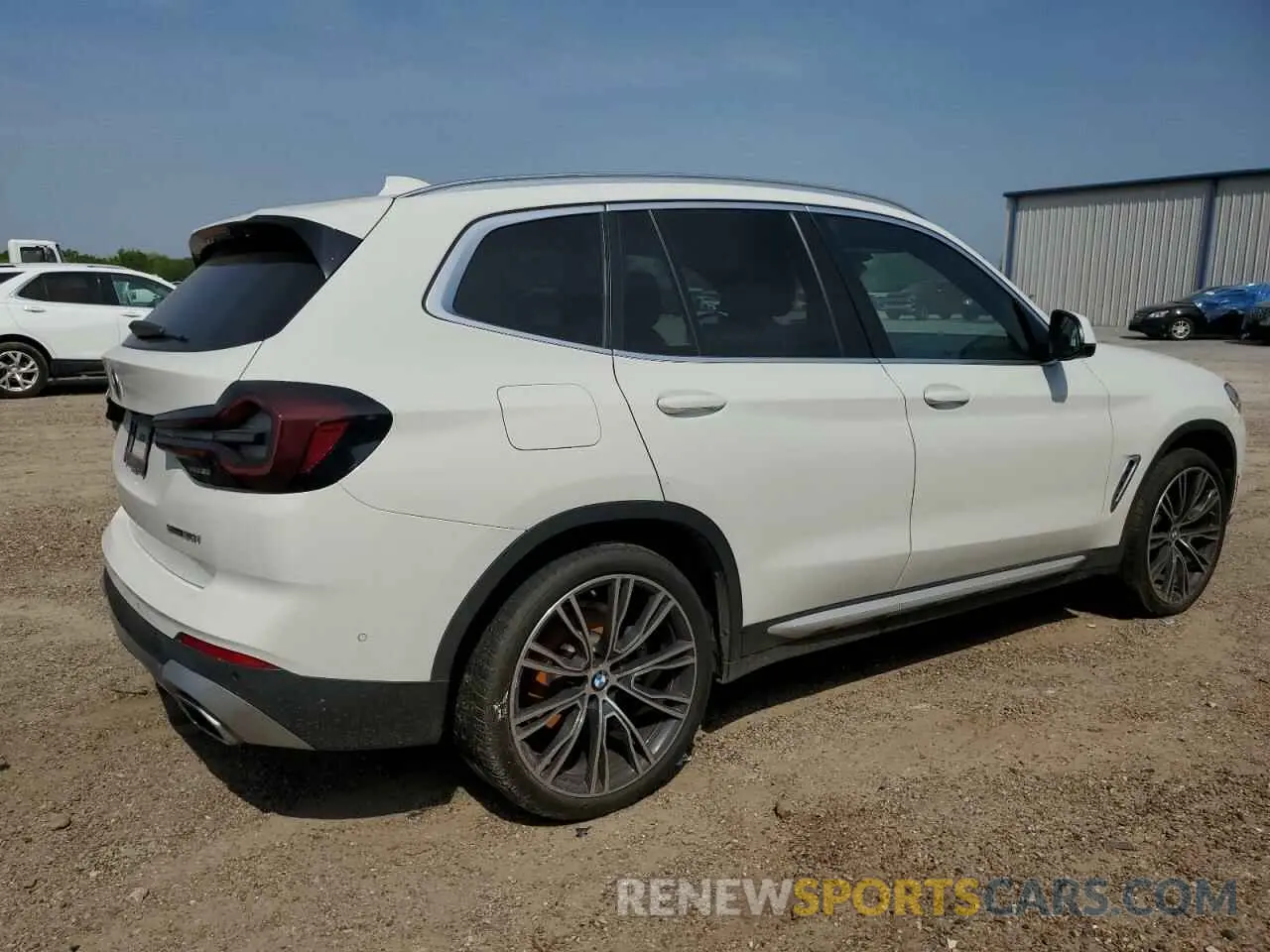3 Photograph of a damaged car 5UX43DP00R9T51388 BMW X3 2024