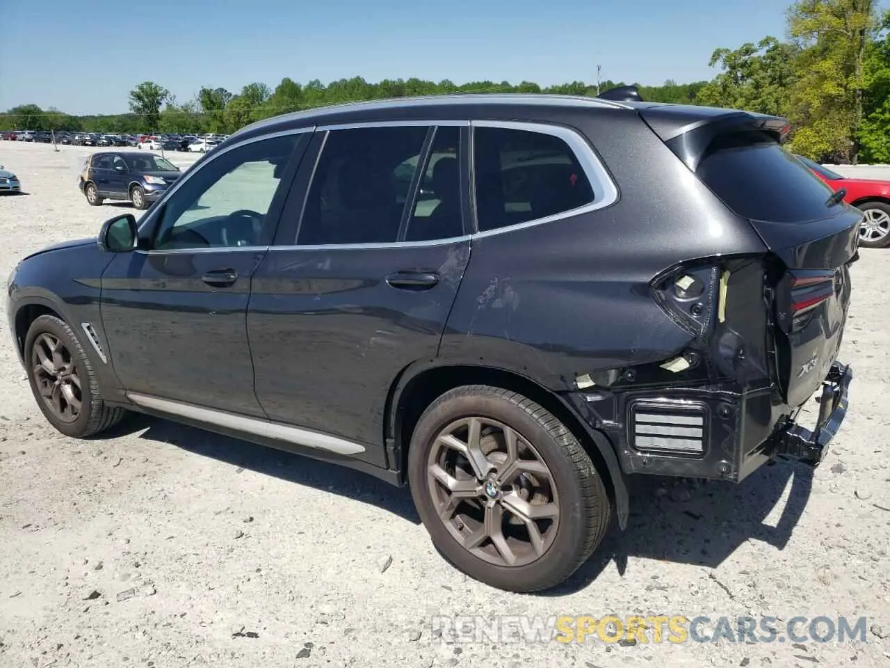 2 Photograph of a damaged car 5UX43DP00R9X47322 BMW X3 2024