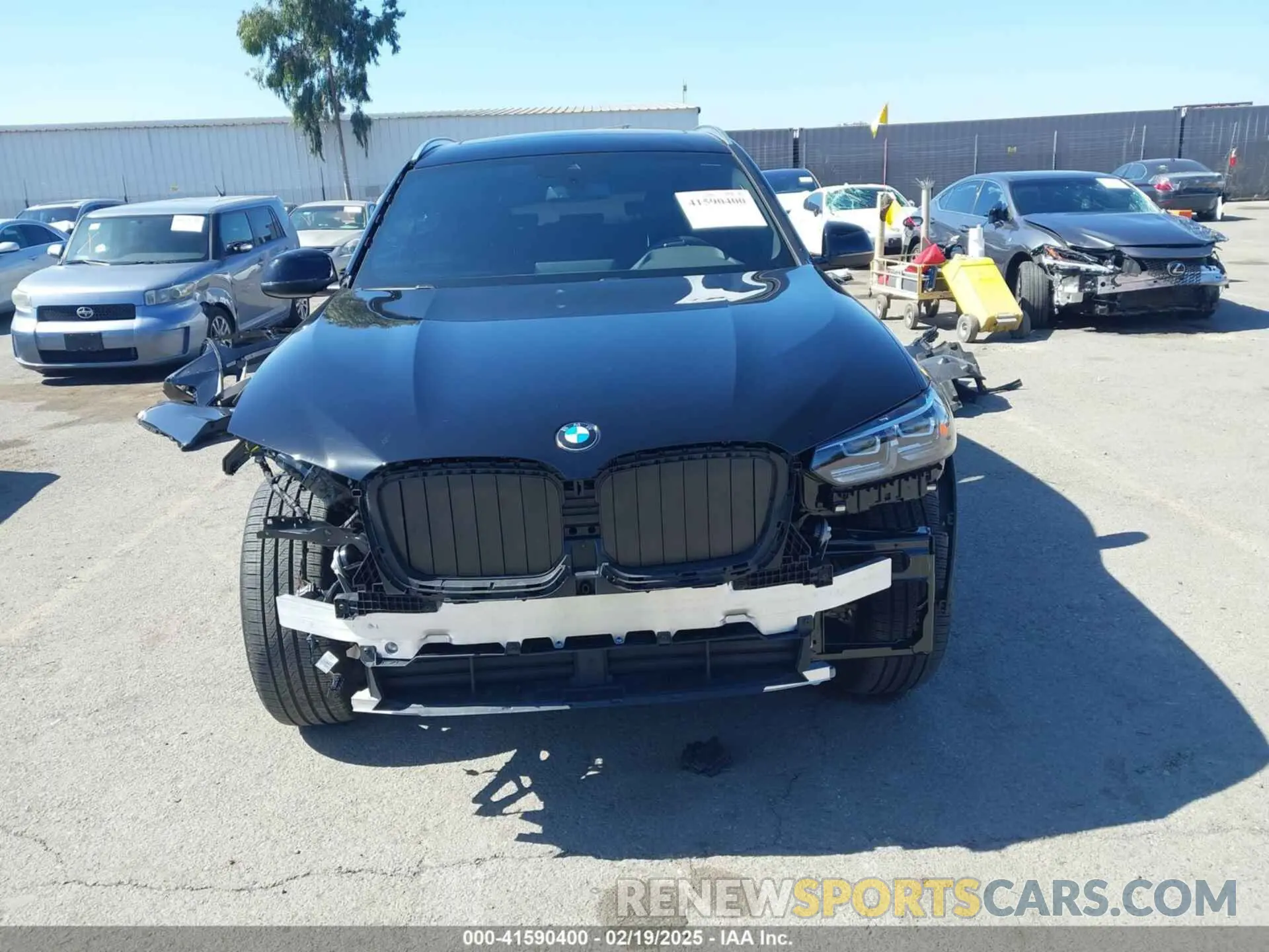 13 Photograph of a damaged car 5UX43DP03R9X41272 BMW X3 2024