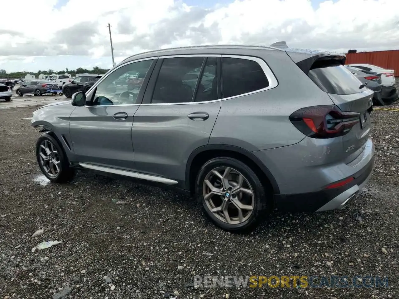 2 Photograph of a damaged car 5UX43DP04R9U57259 BMW X3 2024