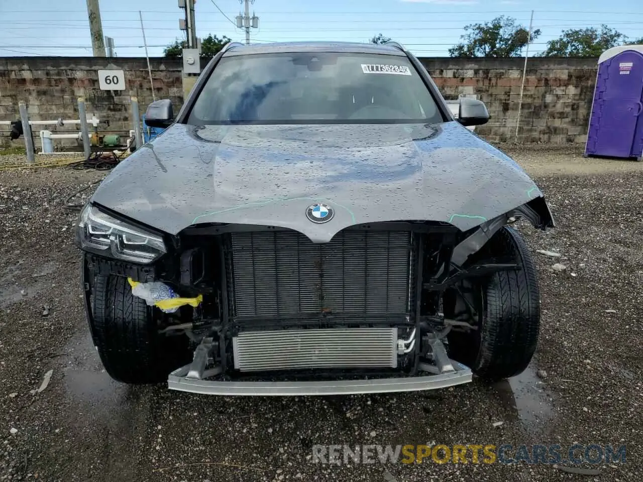 5 Photograph of a damaged car 5UX43DP04R9U57259 BMW X3 2024