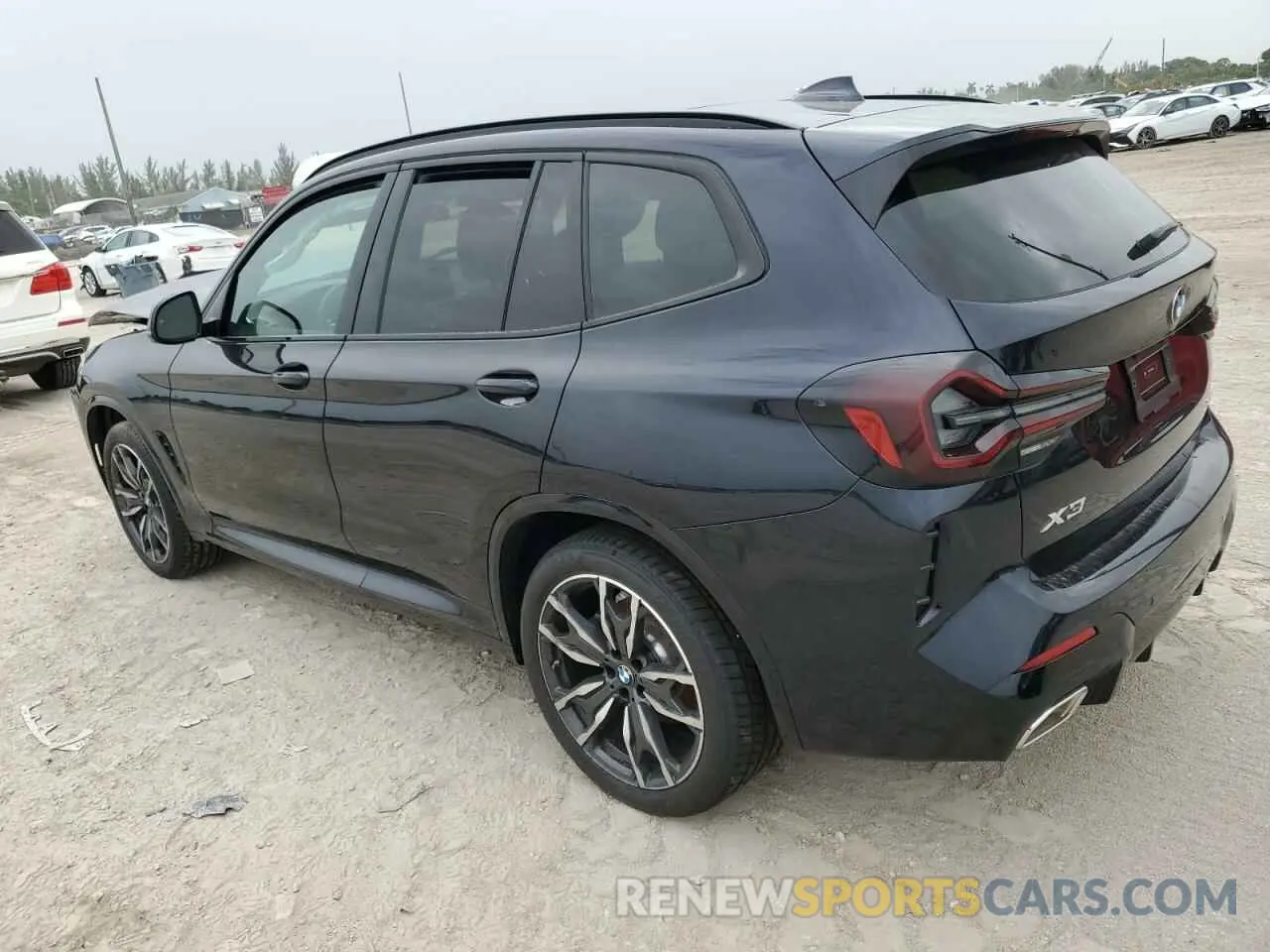2 Photograph of a damaged car 5UX43DP05R9W74853 BMW X3 2024