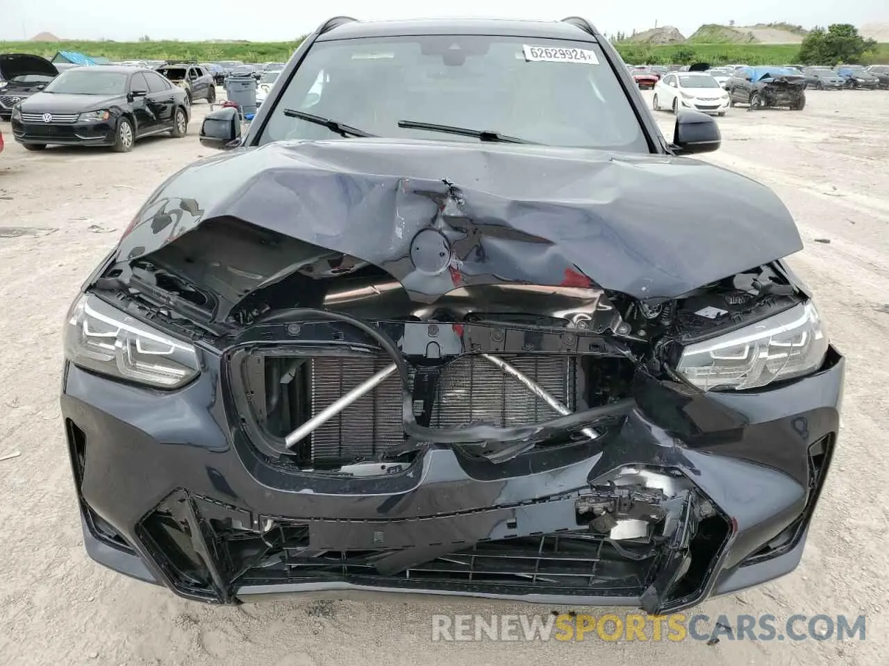5 Photograph of a damaged car 5UX43DP05R9W74853 BMW X3 2024