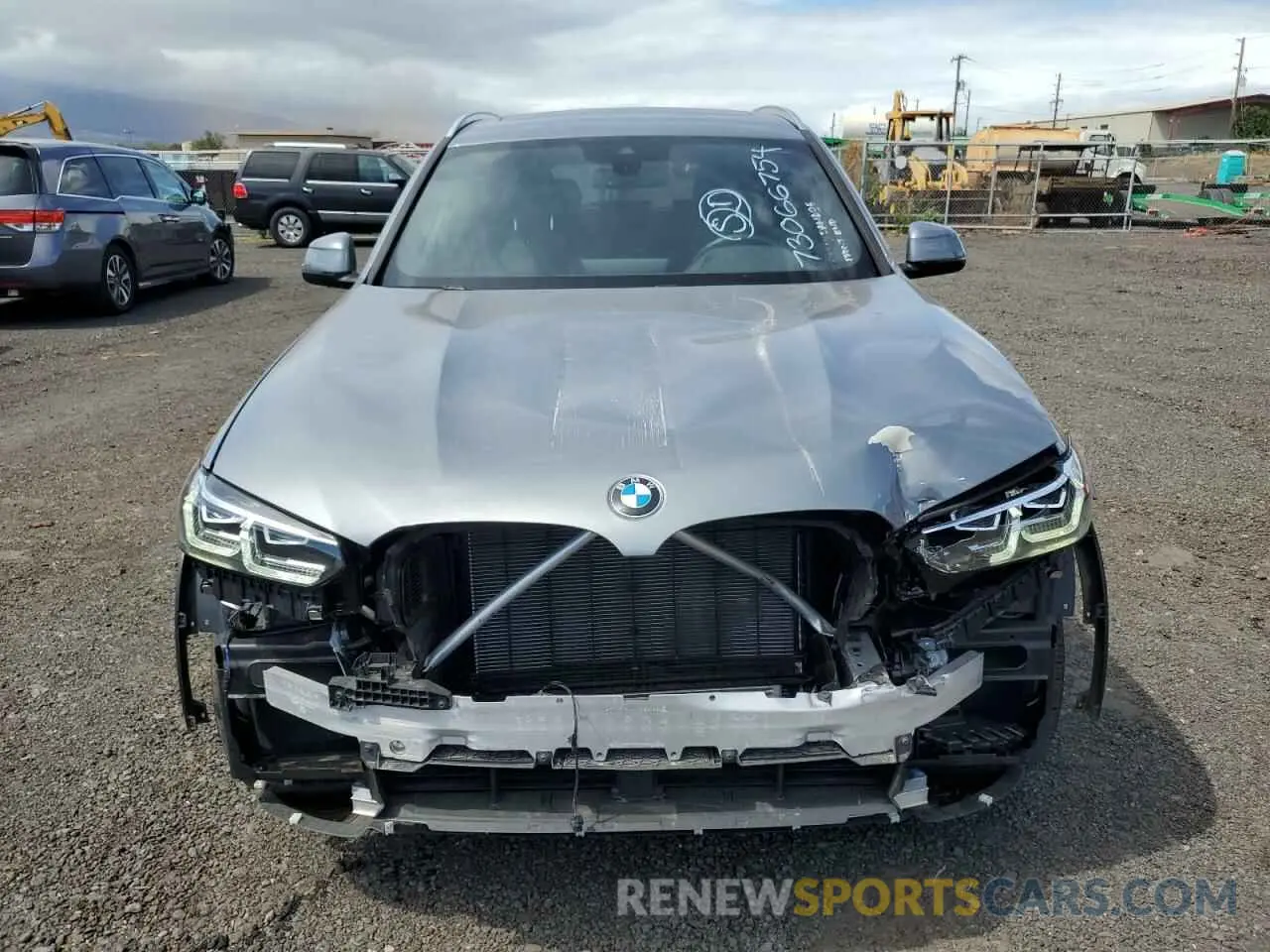 5 Photograph of a damaged car 5UX43DP0XR9V35284 BMW X3 2024