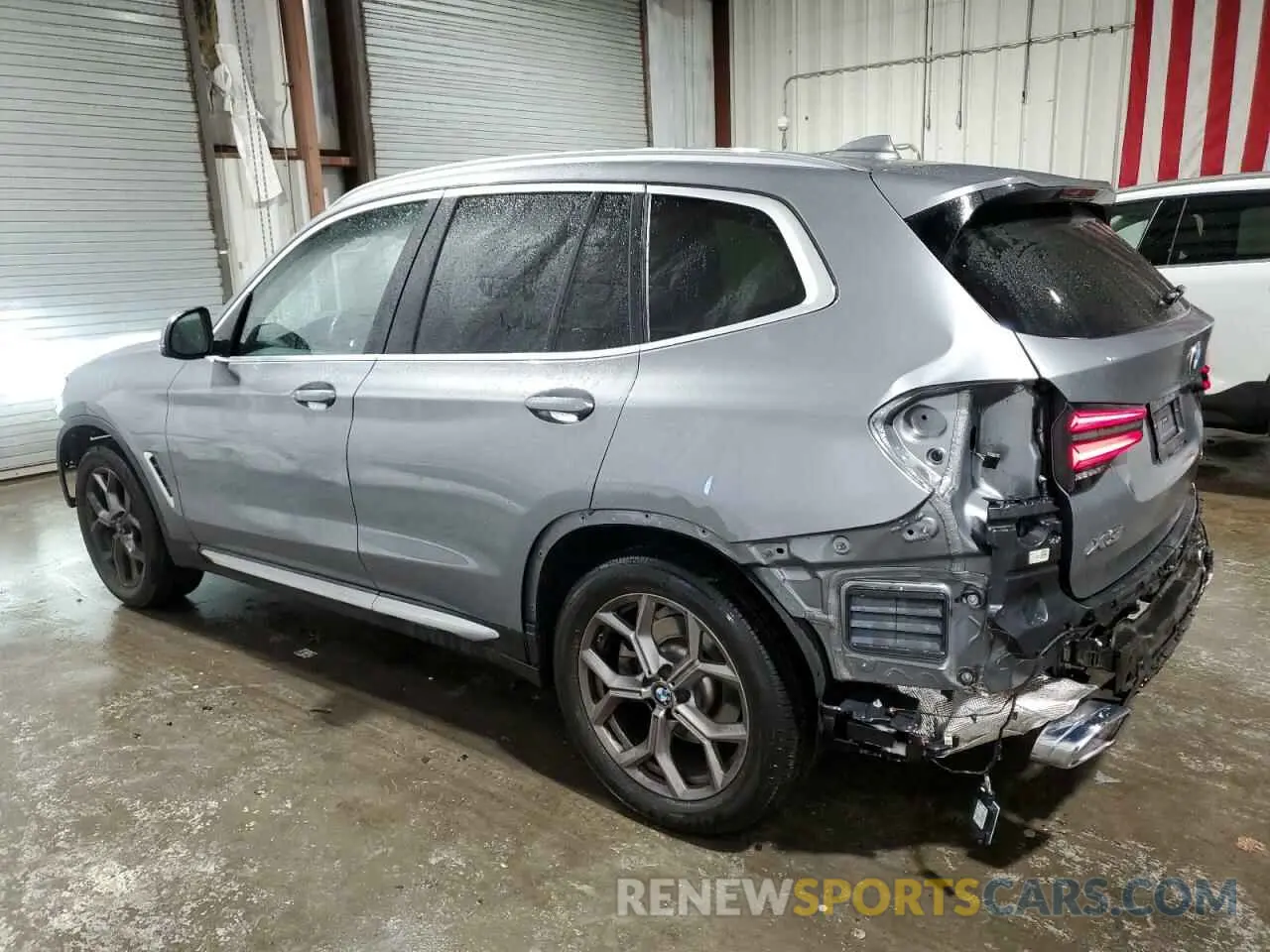 2 Photograph of a damaged car 5UX53DP00R9T56983 BMW X3 2024