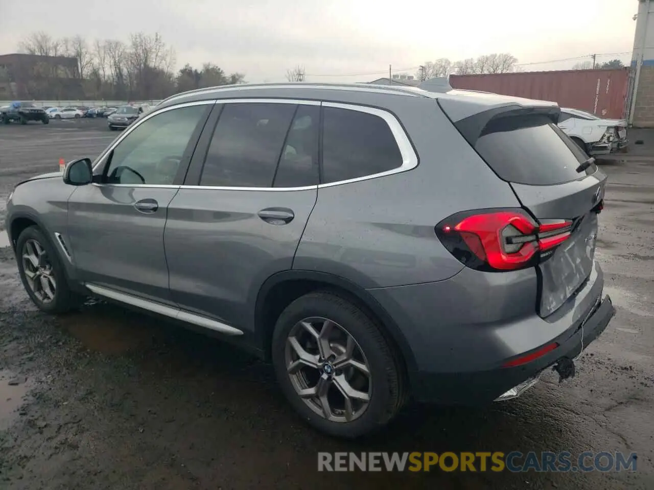 2 Photograph of a damaged car 5UX53DP00R9T83522 BMW X3 2024