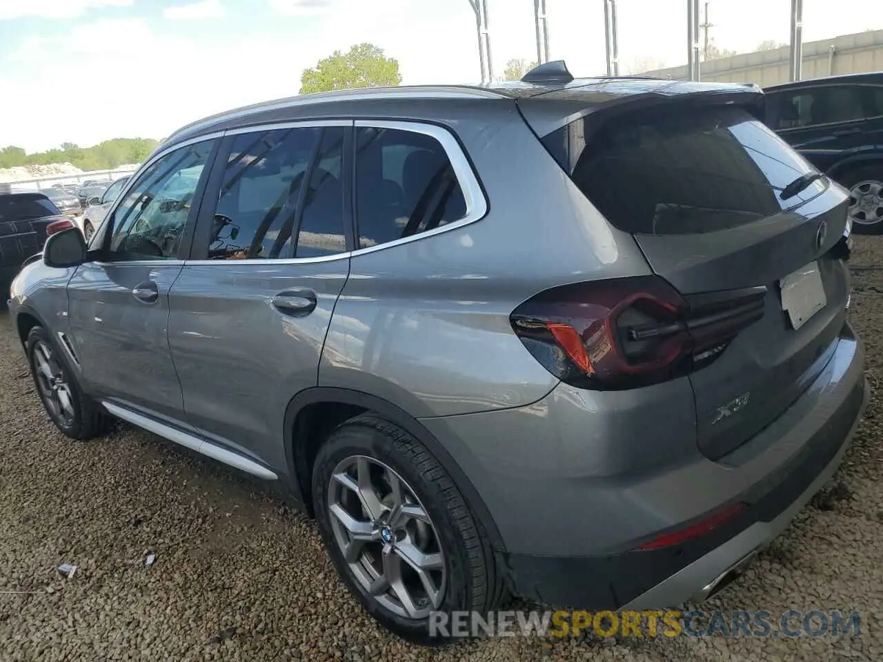 2 Photograph of a damaged car 5UX53DP00R9V28011 BMW X3 2024