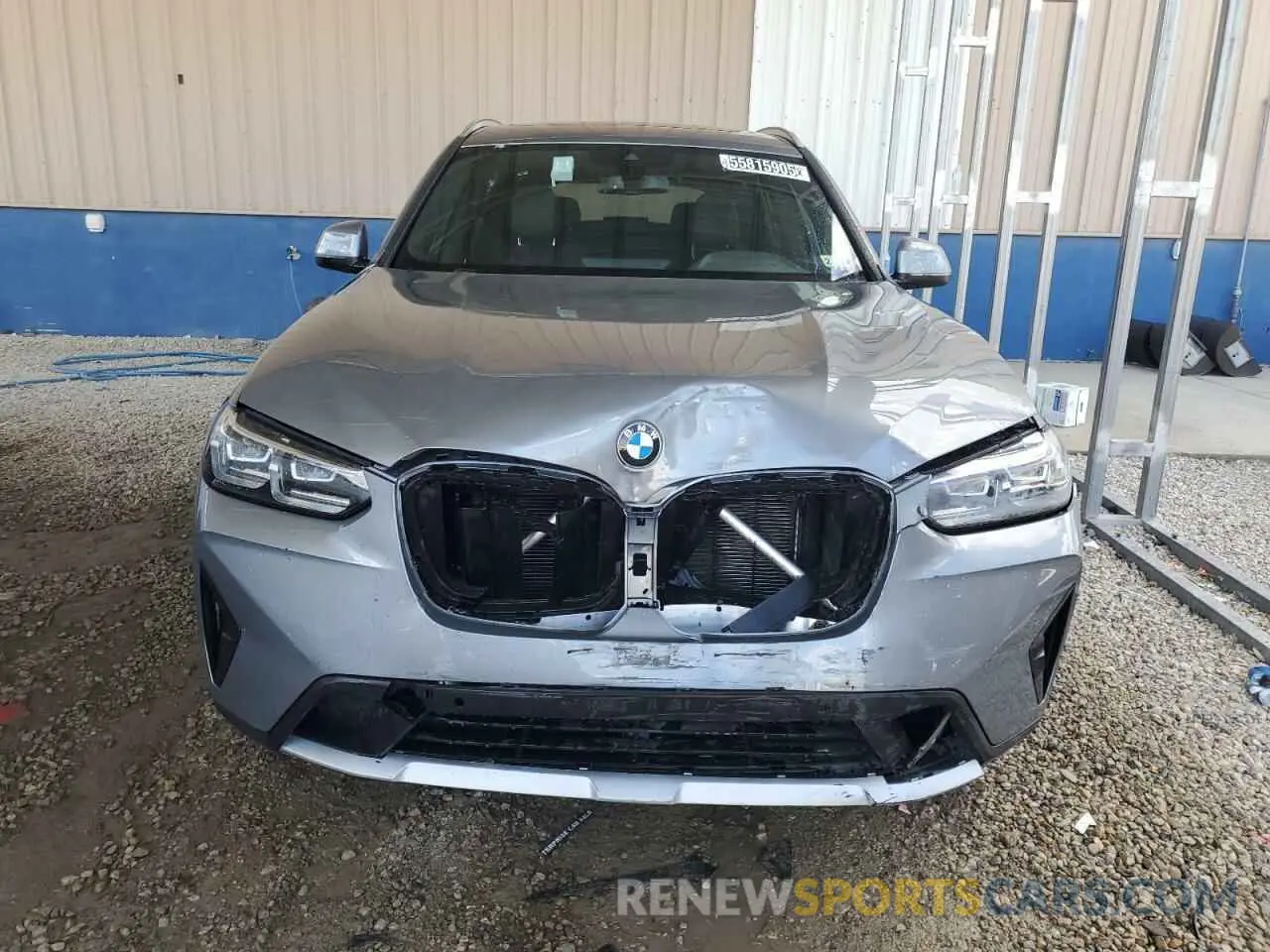 5 Photograph of a damaged car 5UX53DP00R9V28011 BMW X3 2024