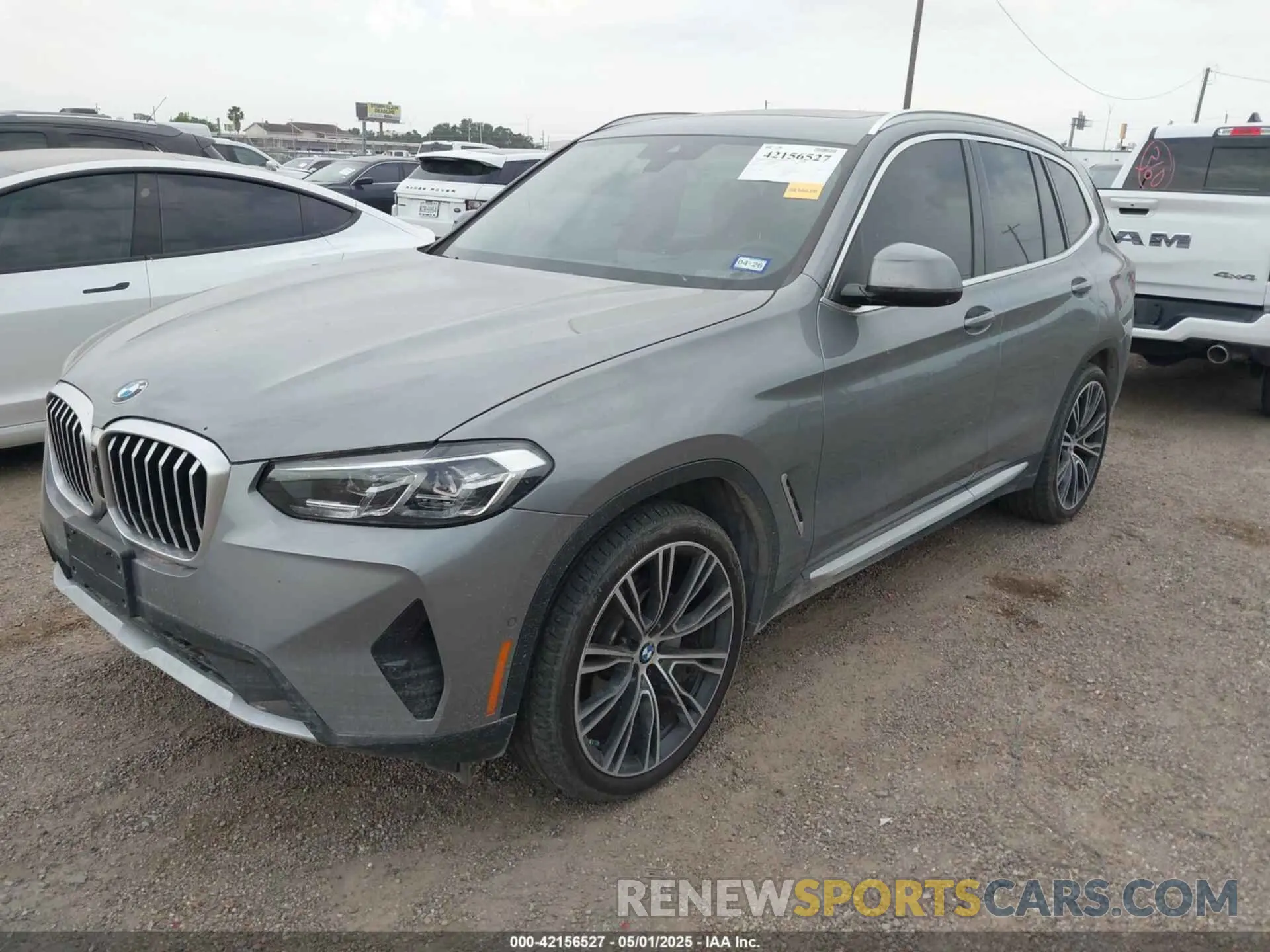 2 Photograph of a damaged car 5UX53DP01R9W01127 BMW X3 2024