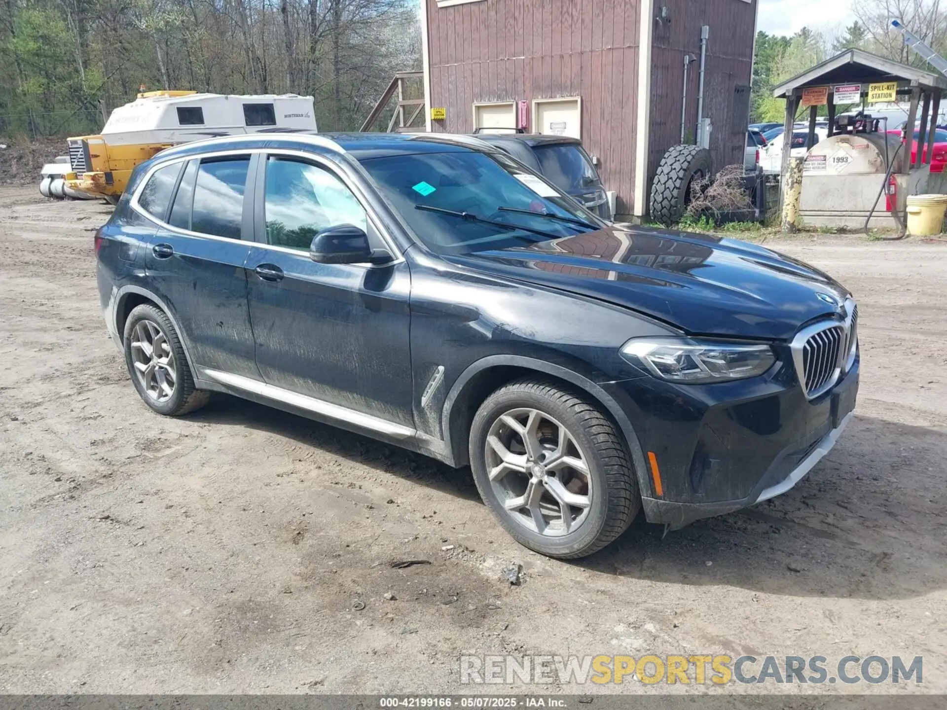 1 Photograph of a damaged car 5UX53DP02R9T63000 BMW X3 2024