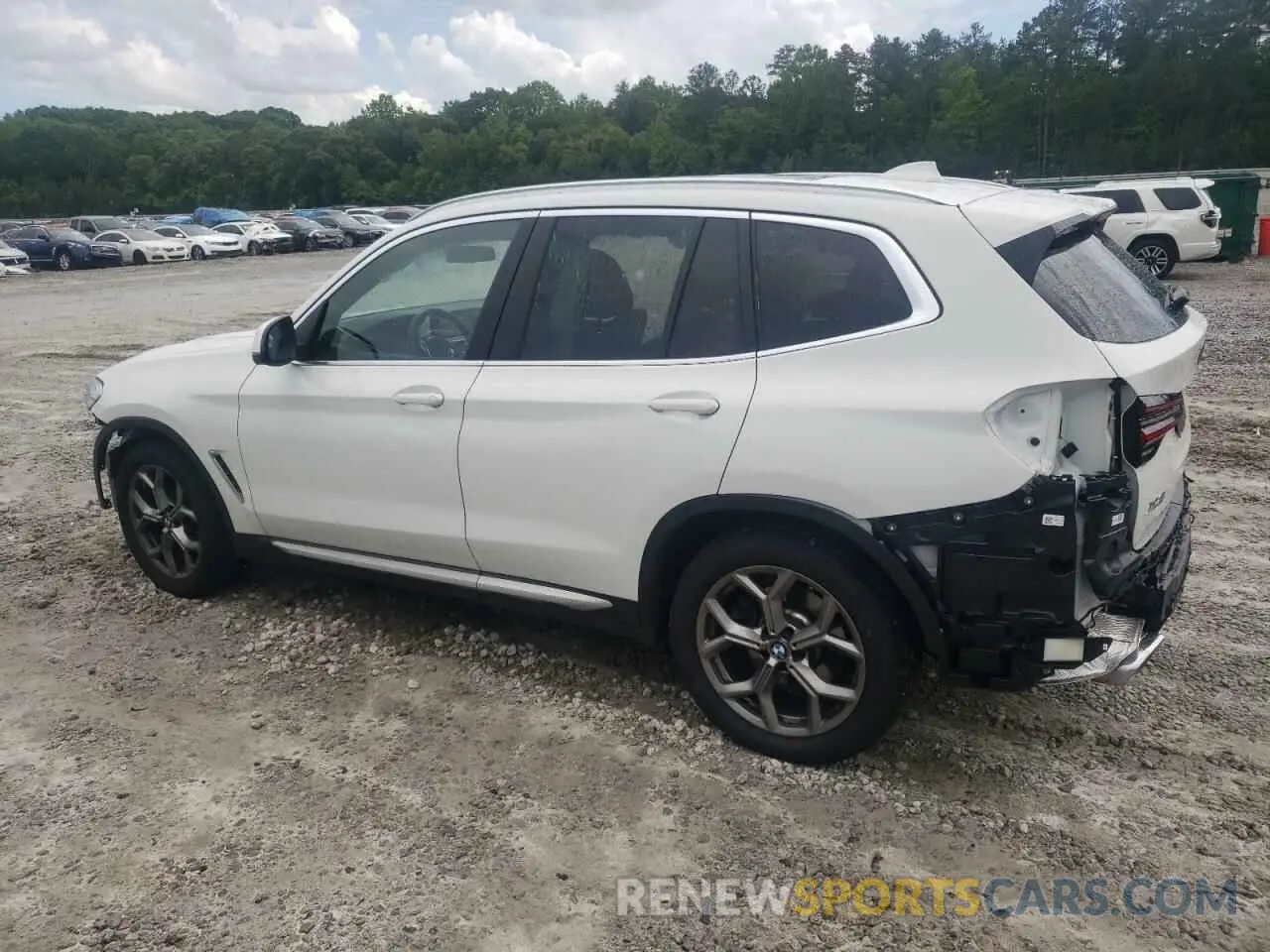 2 Photograph of a damaged car 5UX53DP02R9U93083 BMW X3 2024
