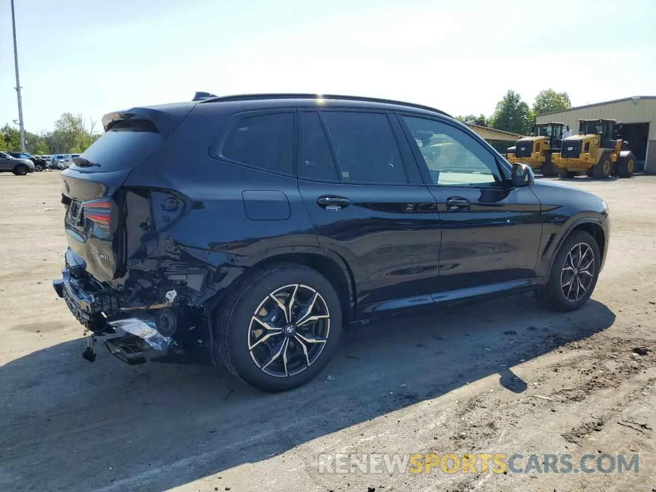 3 Photograph of a damaged car 5UX53DP02R9X46354 BMW X3 2024