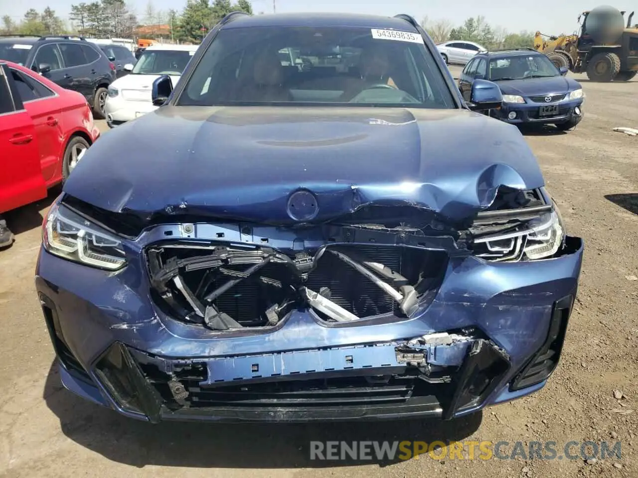 5 Photograph of a damaged car 5UX53DP03R9T83594 BMW X3 2024