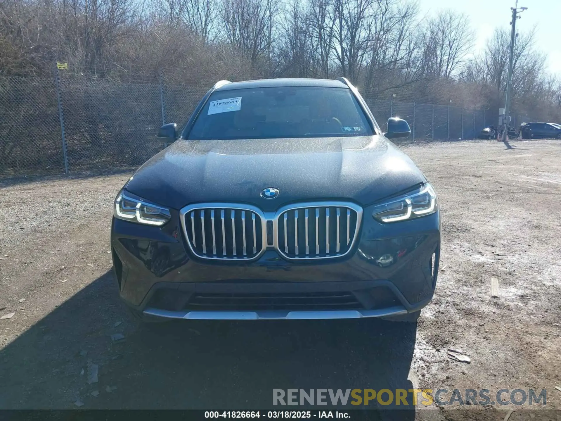 13 Photograph of a damaged car 5UX53DP03R9X02816 BMW X3 2024