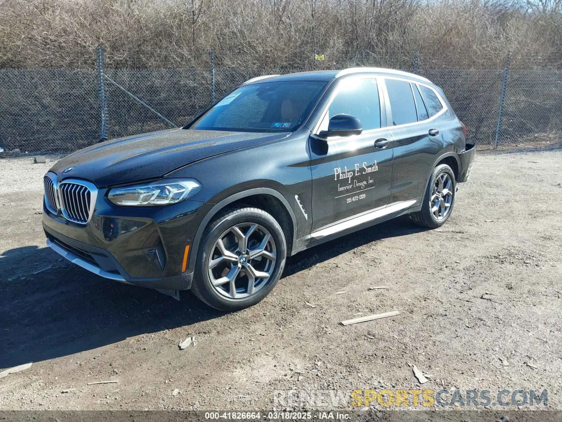 2 Photograph of a damaged car 5UX53DP03R9X02816 BMW X3 2024