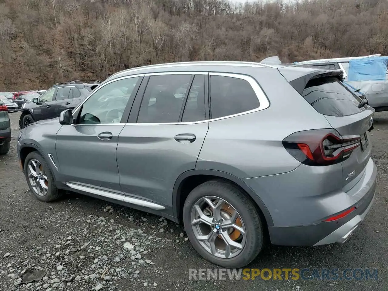 2 Photograph of a damaged car 5UX53DP04R9U62899 BMW X3 2024