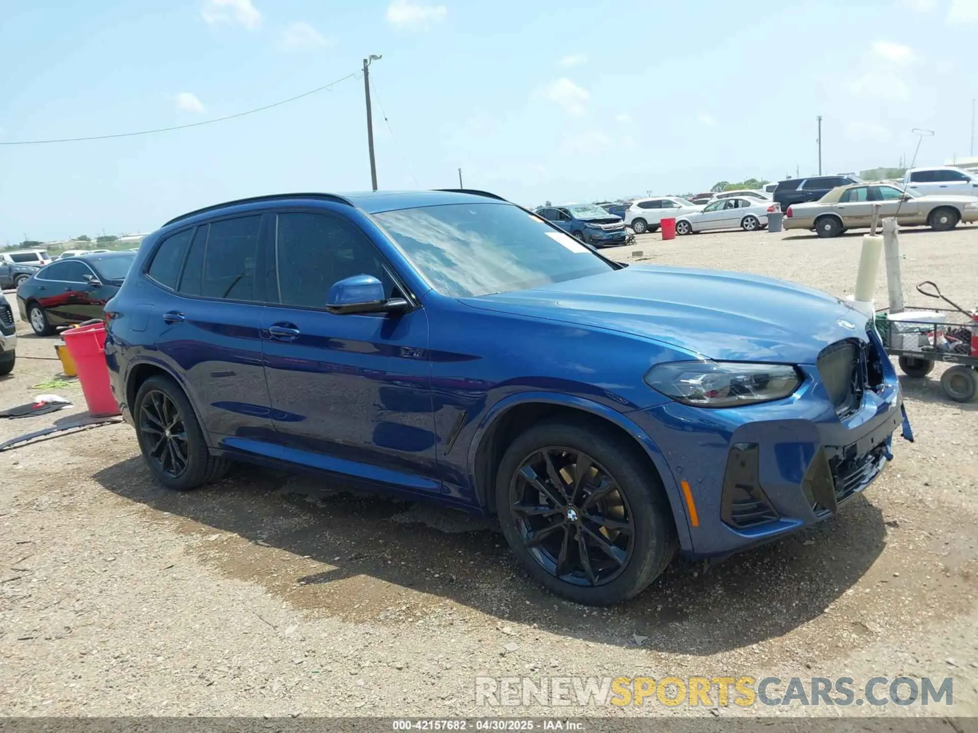 13 Photograph of a damaged car 5UX53DP04R9W06161 BMW X3 2024