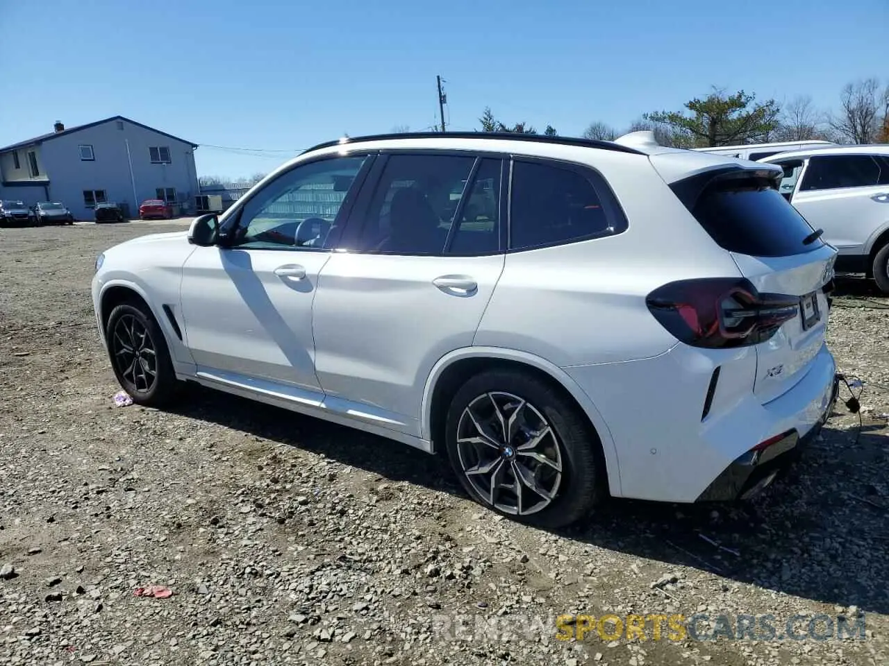 2 Photograph of a damaged car 5UX53DP04R9X38742 BMW X3 2024