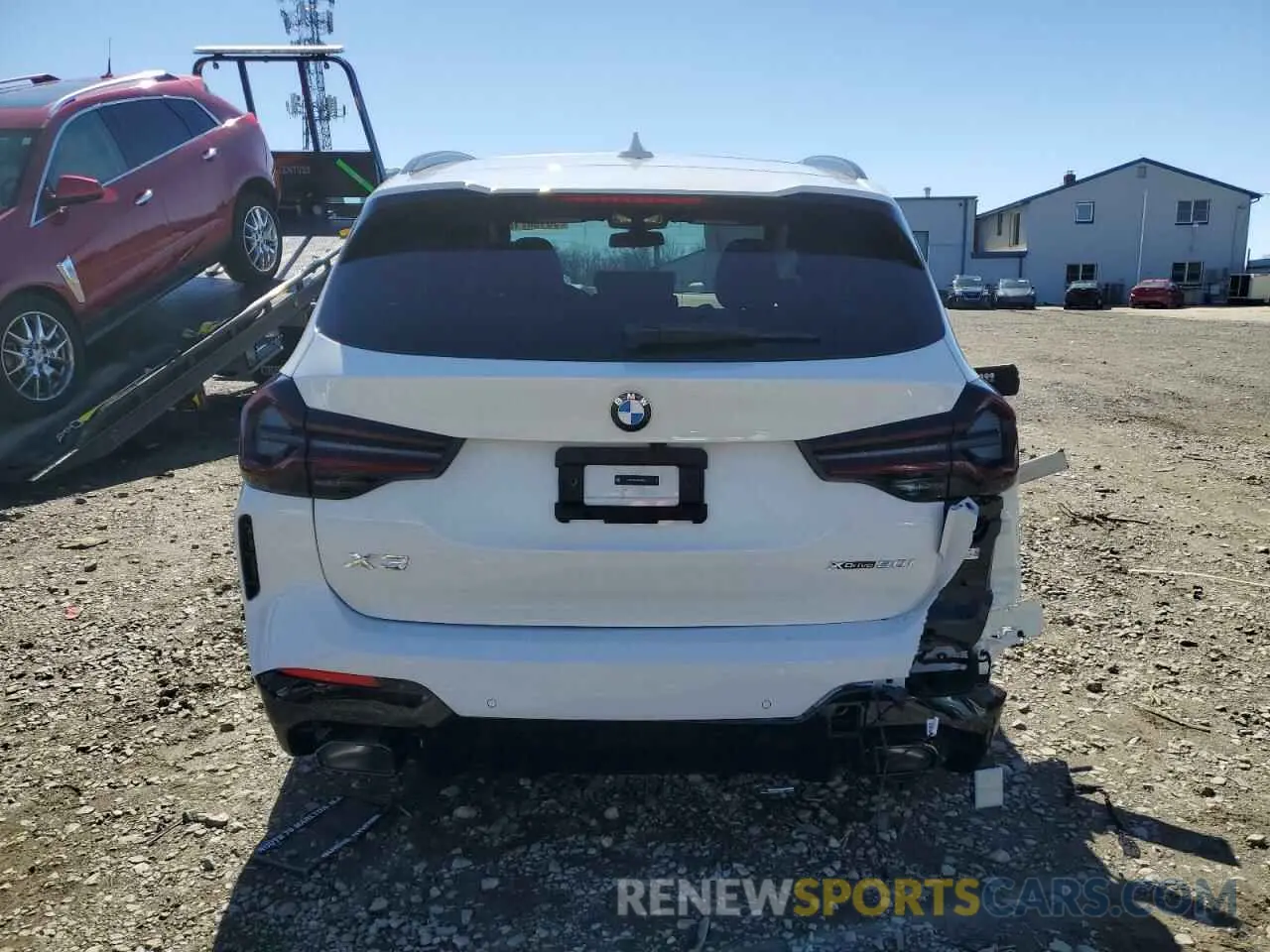 6 Photograph of a damaged car 5UX53DP04R9X38742 BMW X3 2024