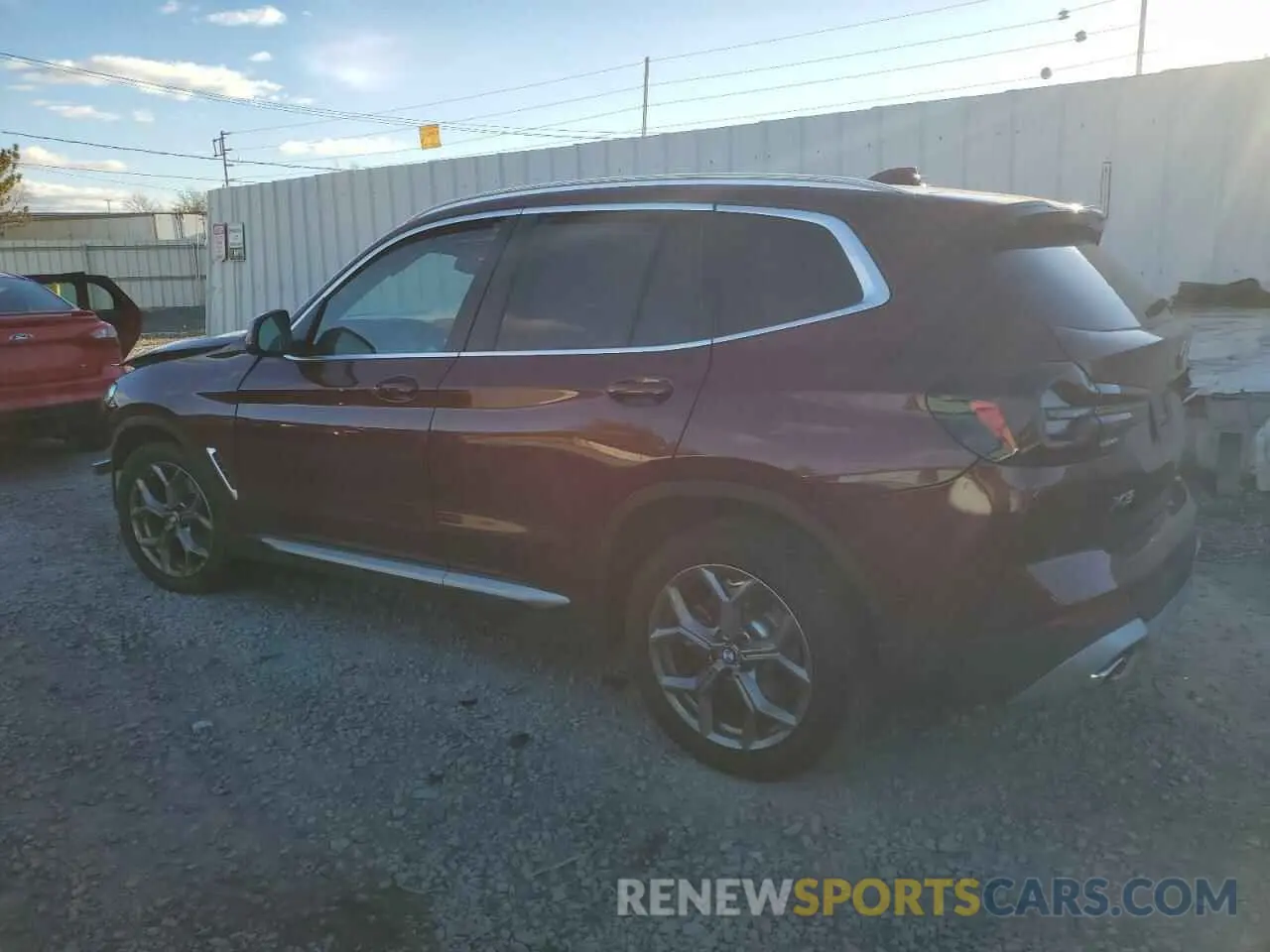 2 Photograph of a damaged car 5UX53DP06R9U32898 BMW X3 2024