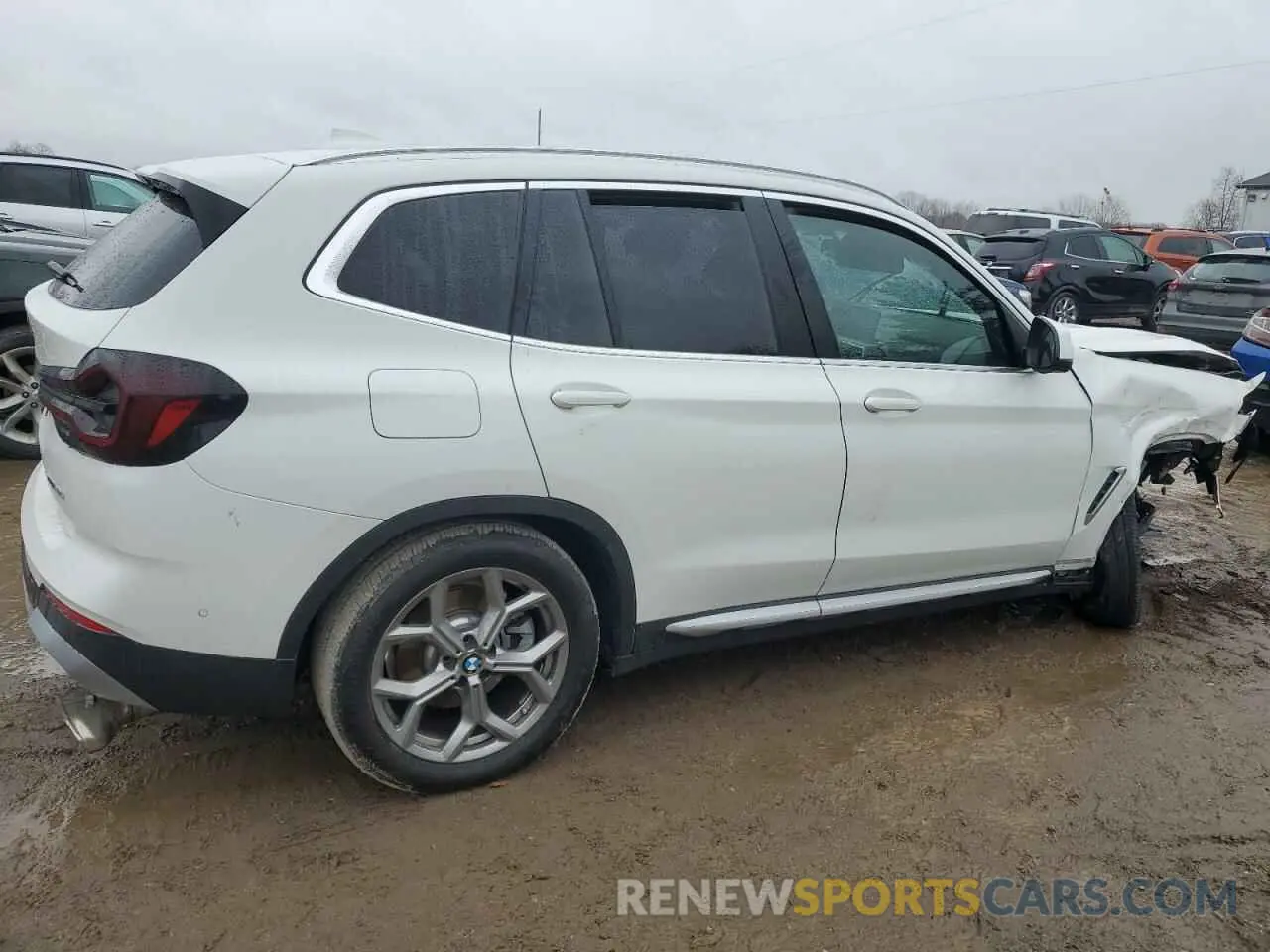 3 Photograph of a damaged car 5UX53DP06R9V49171 BMW X3 2024