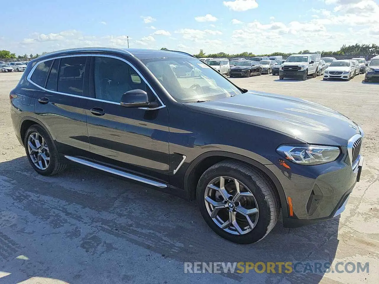 4 Photograph of a damaged car 5UX53DP07R9U24888 BMW X3 2024