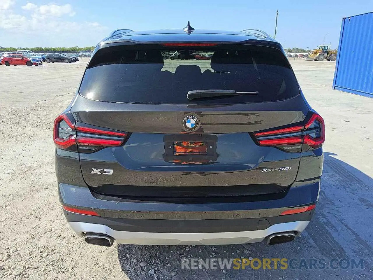 6 Photograph of a damaged car 5UX53DP07R9U24888 BMW X3 2024