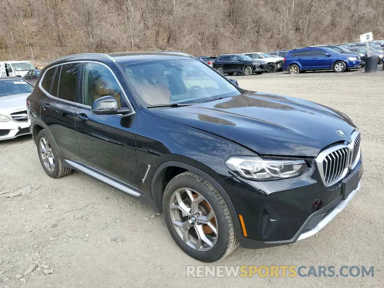 4 Photograph of a damaged car 5UX53DP07R9U41254 BMW X3 2024
