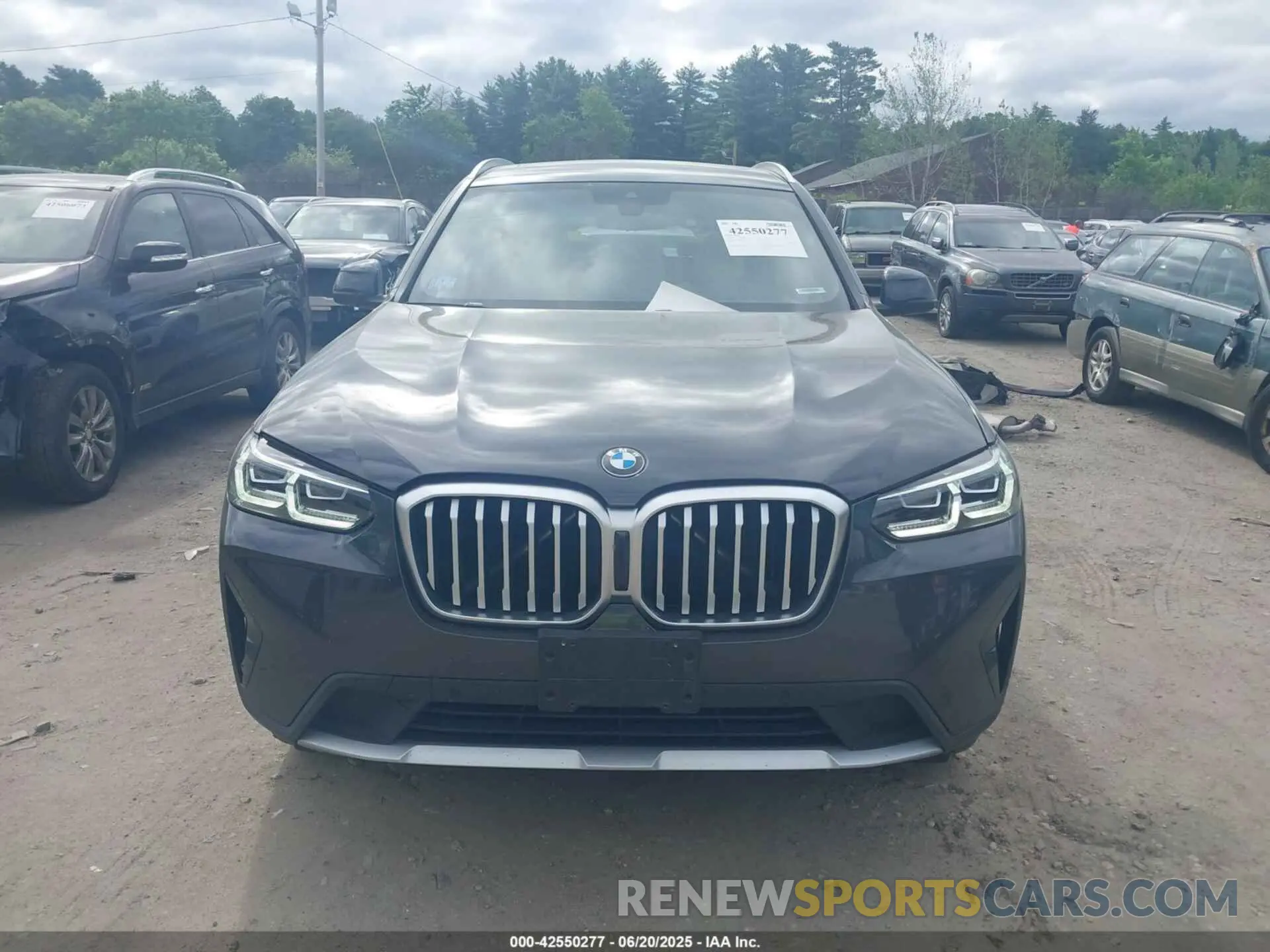 13 Photograph of a damaged car 5UX53DP07R9V12629 BMW X3 2024