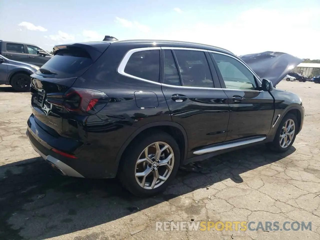 3 Photograph of a damaged car 5UX53DP09R9W19794 BMW X3 2024