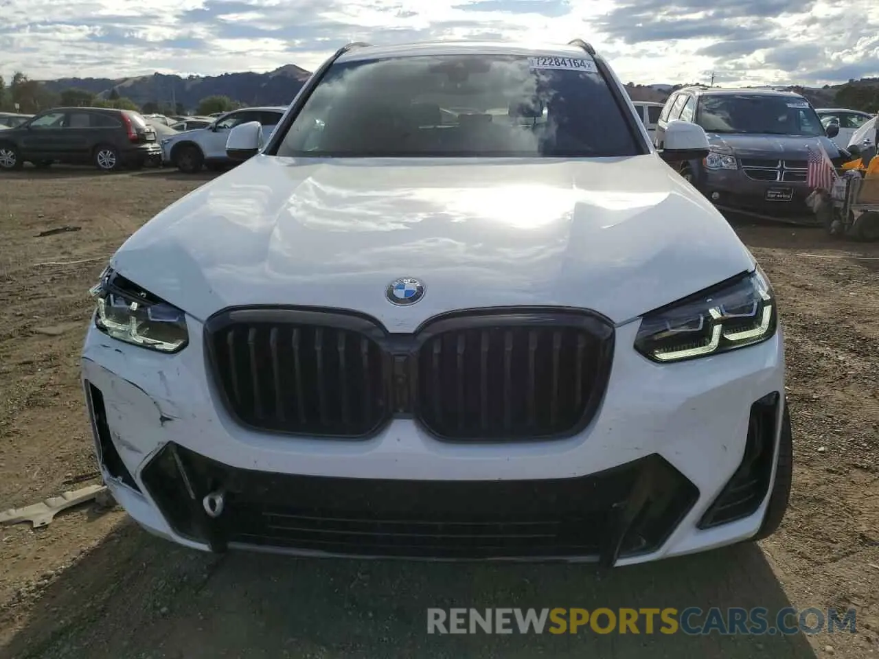 5 Photograph of a damaged car 5UX53DP0XR9T57400 BMW X3 2024