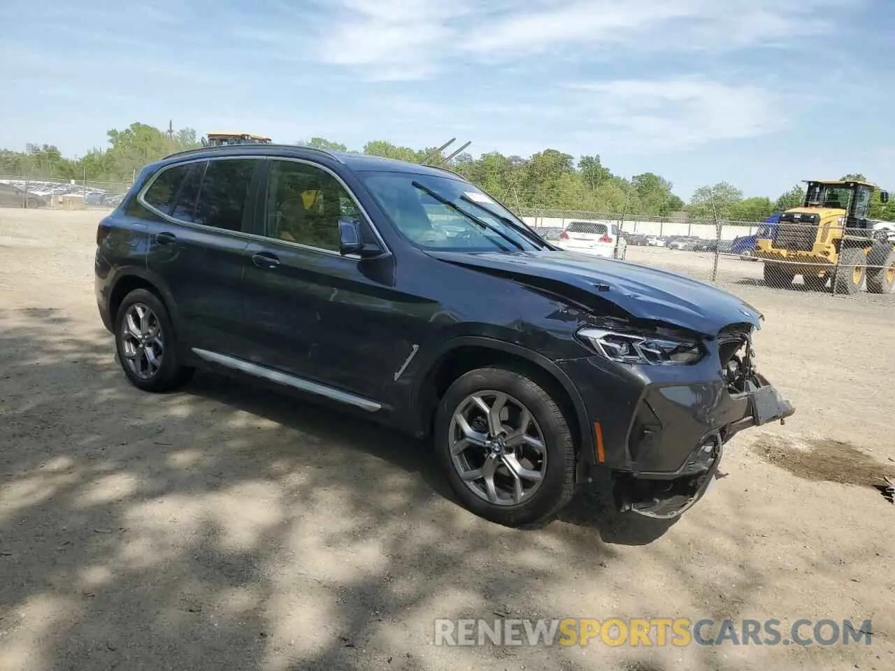 4 Photograph of a damaged car 5UX53DP0XR9U27445 BMW X3 2024