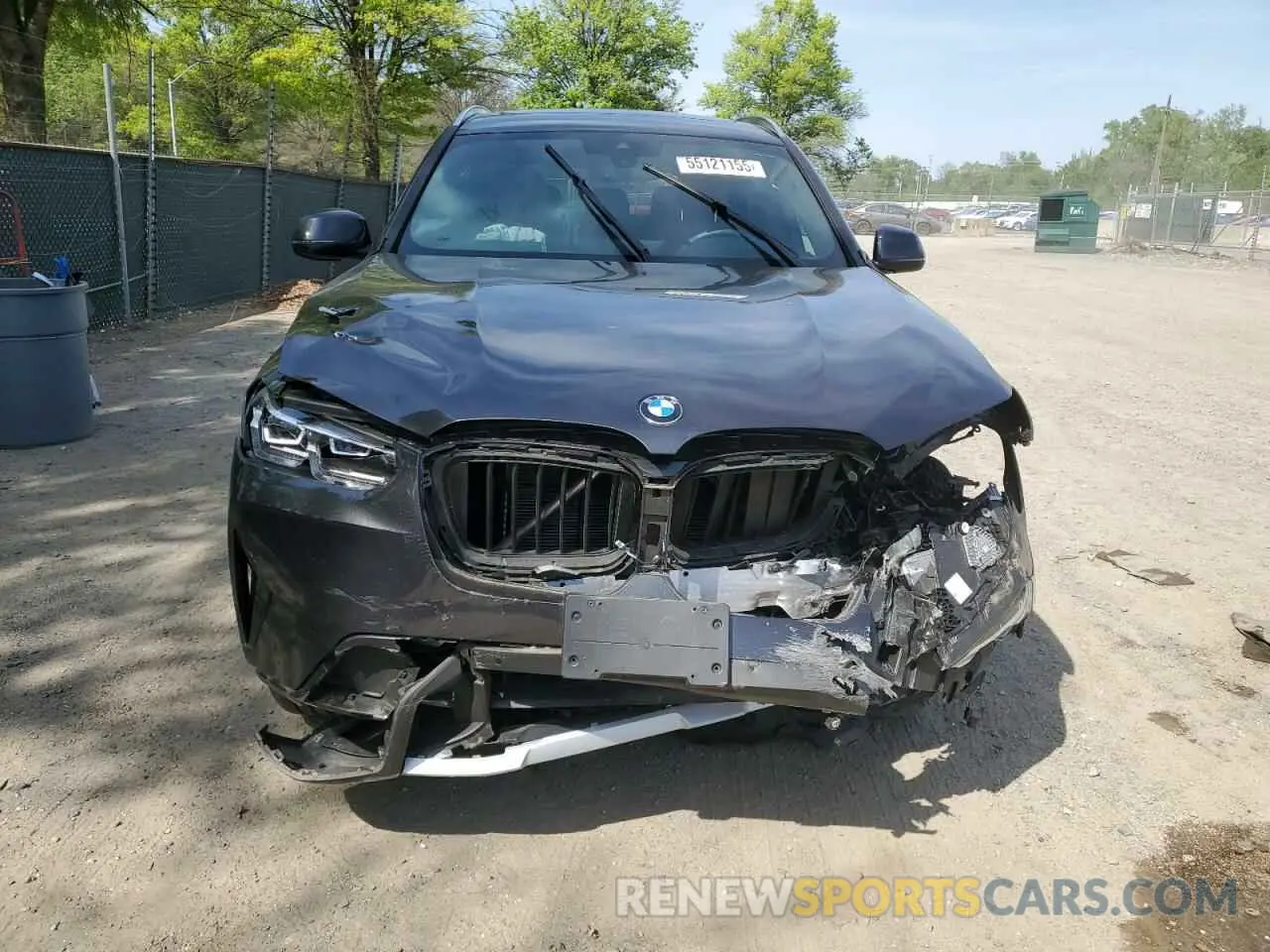 5 Photograph of a damaged car 5UX53DP0XR9U27445 BMW X3 2024