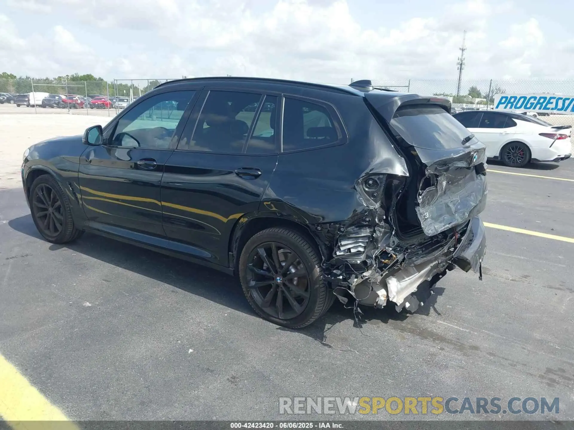 3 Photograph of a damaged car WBX47DP00RN248181 BMW X3 2024