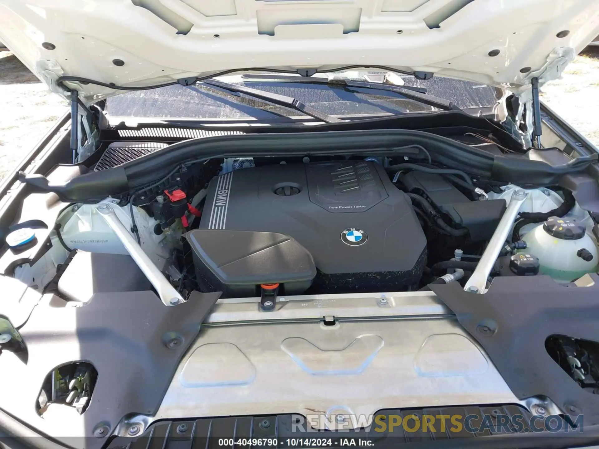 10 Photograph of a damaged car WBX47DP00RN296795 BMW X3 2024