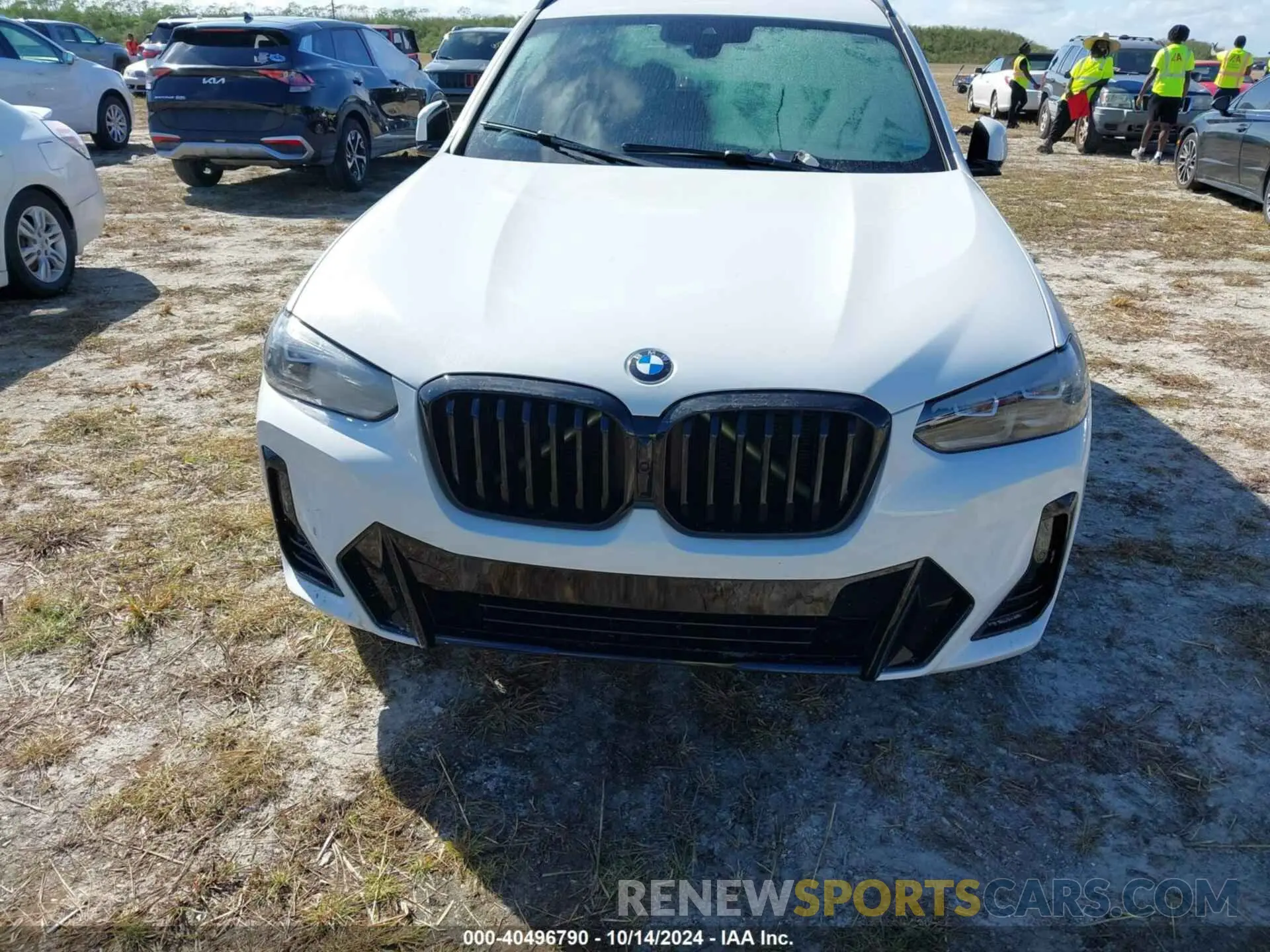 11 Photograph of a damaged car WBX47DP00RN296795 BMW X3 2024