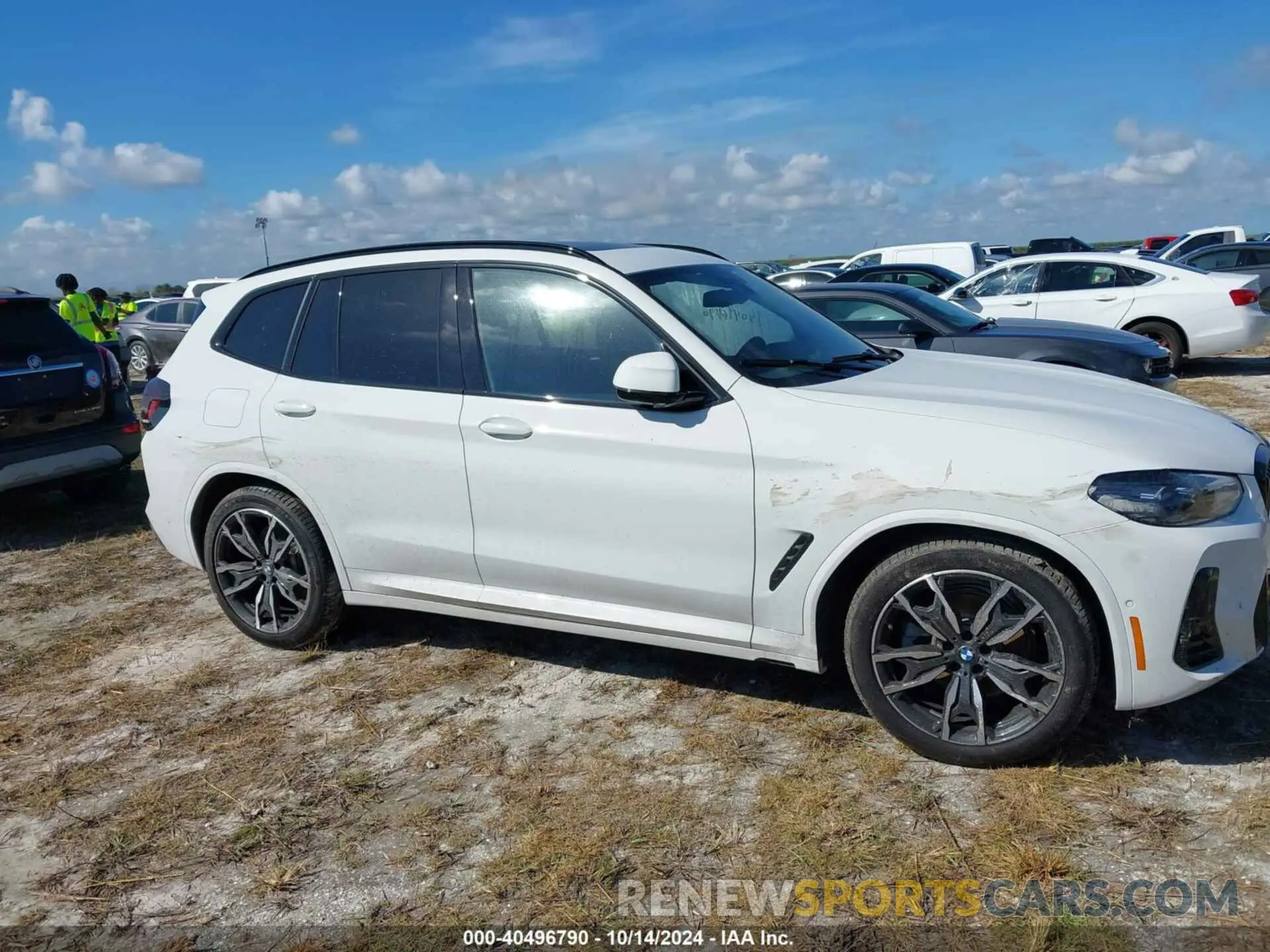 12 Photograph of a damaged car WBX47DP00RN296795 BMW X3 2024