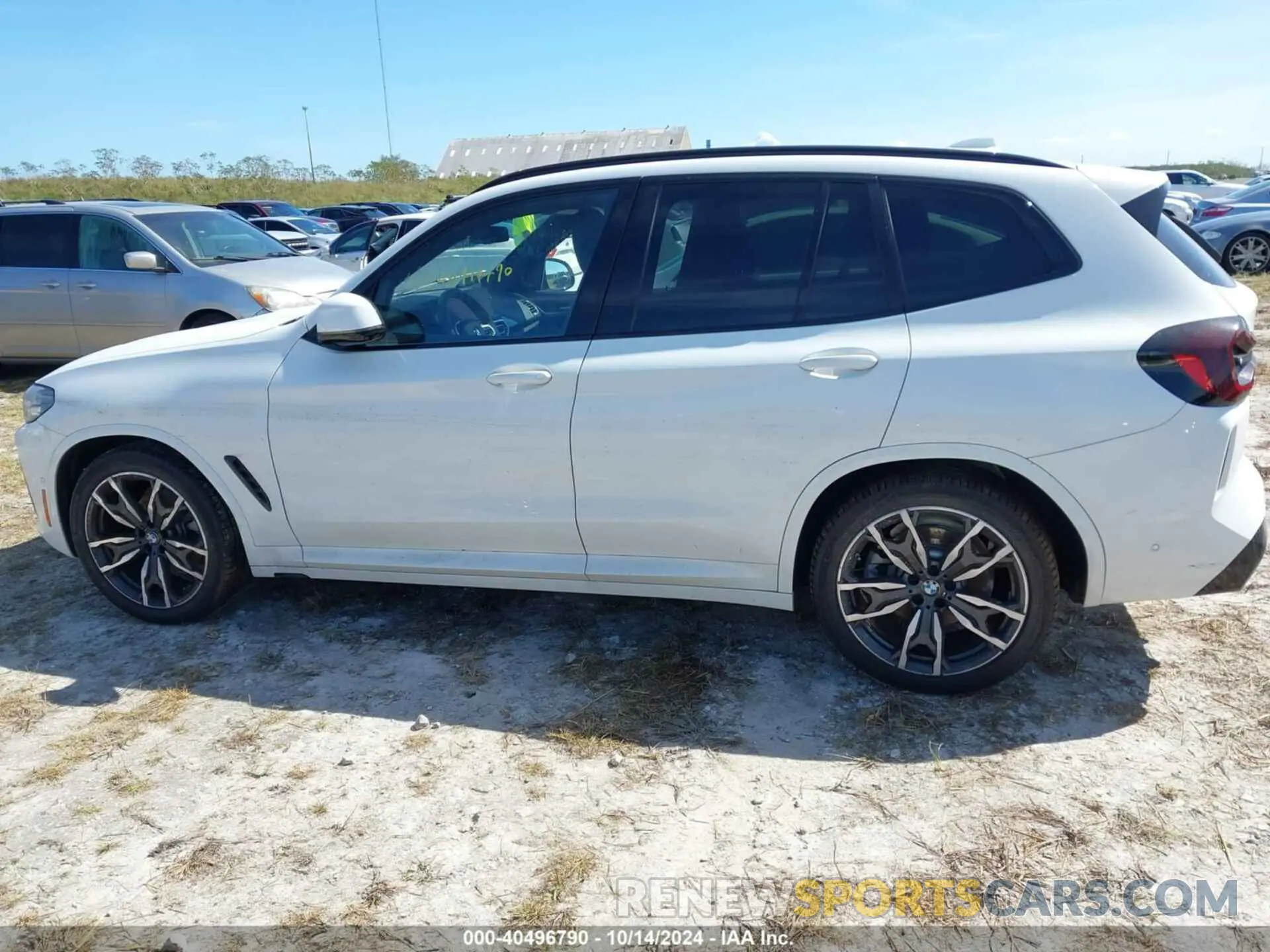 13 Photograph of a damaged car WBX47DP00RN296795 BMW X3 2024