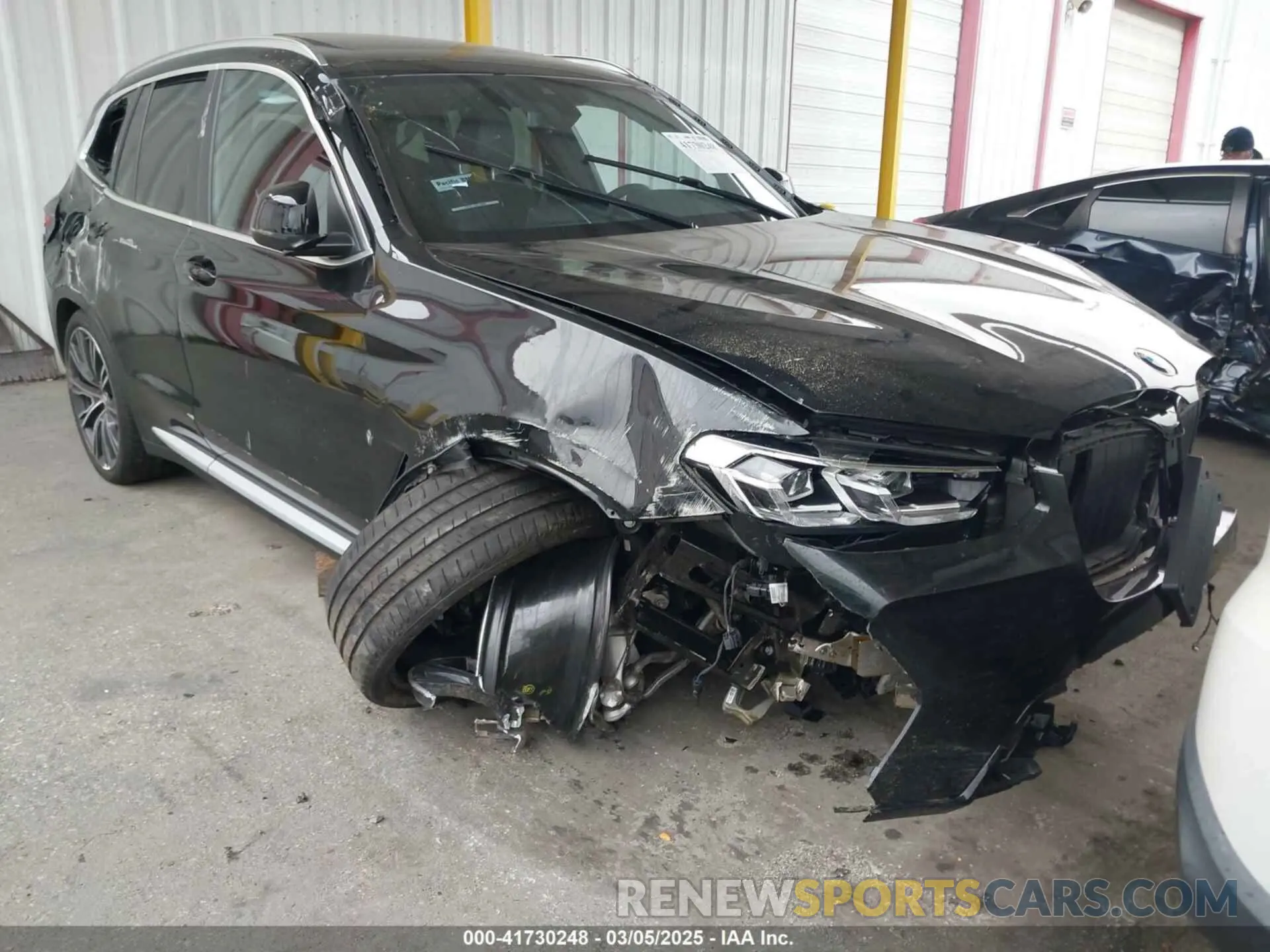 1 Photograph of a damaged car WBX47DP01RN277348 BMW X3 2024