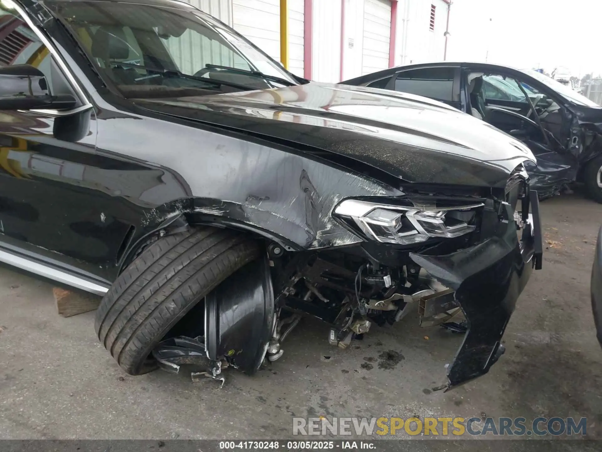 6 Photograph of a damaged car WBX47DP01RN277348 BMW X3 2024