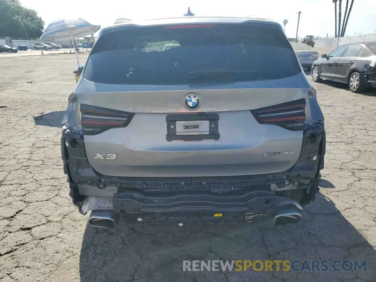 6 Photograph of a damaged car WBX47DP03RN261152 BMW X3 2024