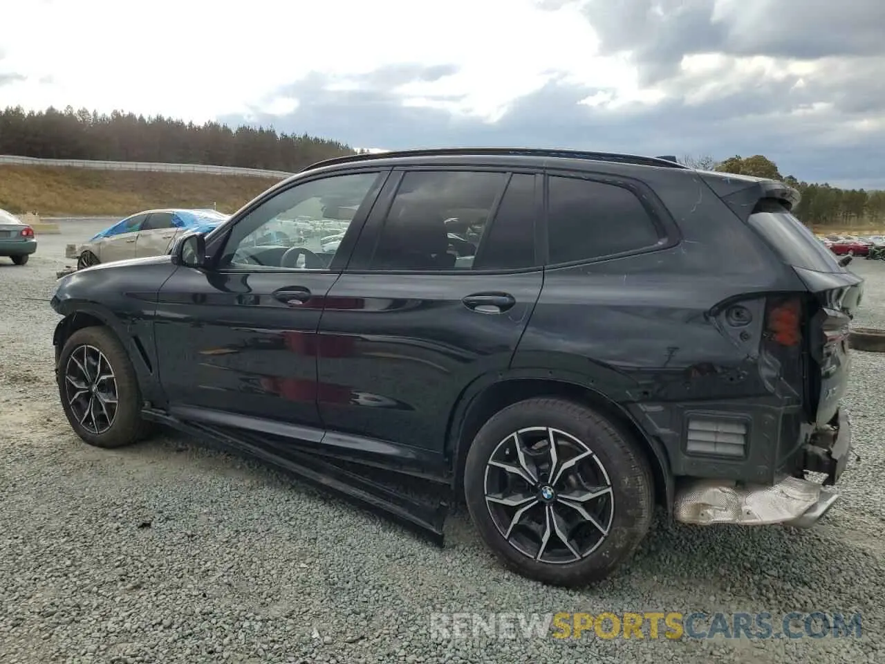 2 Photograph of a damaged car WBX47DP04RN262021 BMW X3 2024