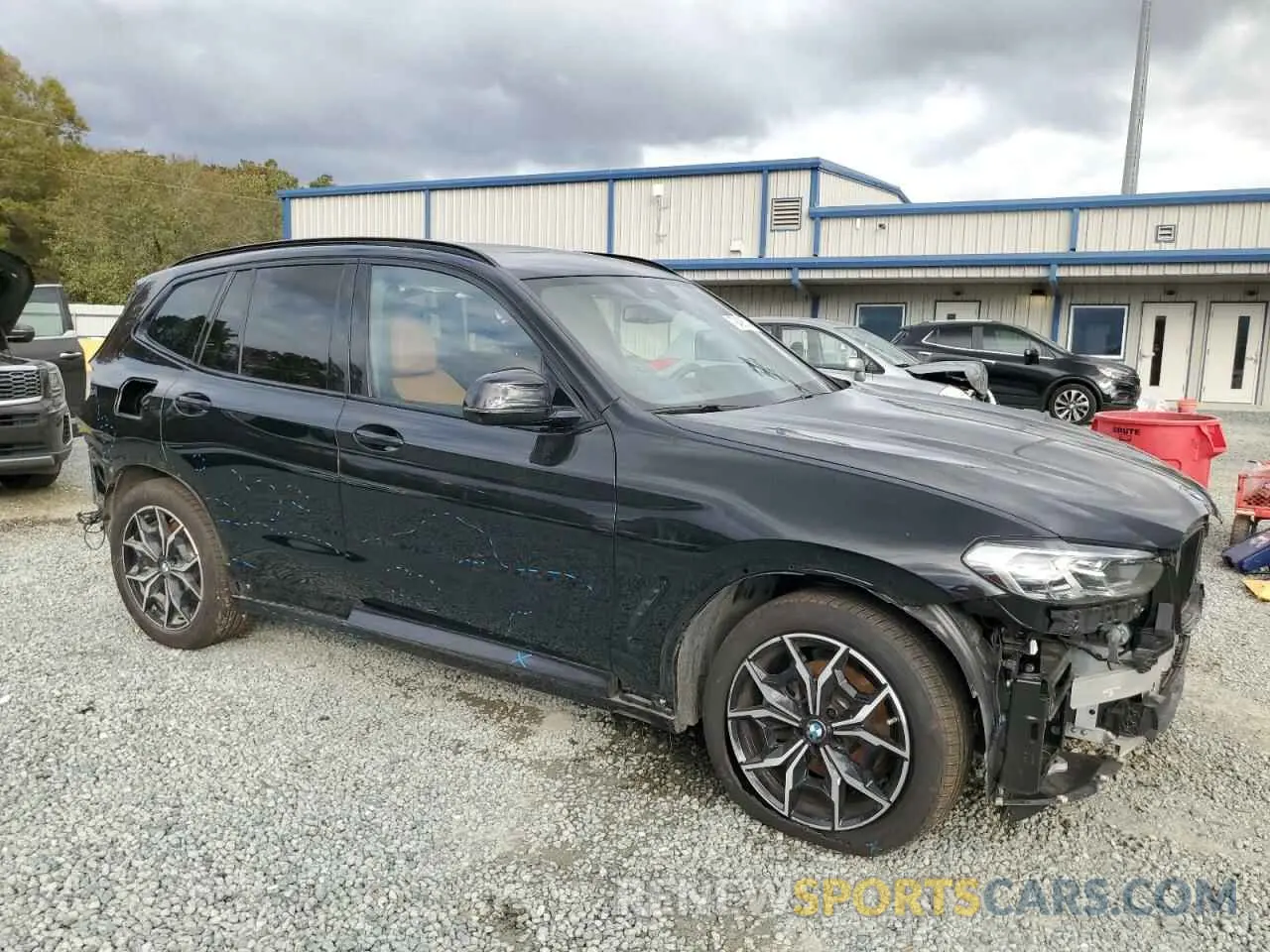 4 Photograph of a damaged car WBX47DP04RN262021 BMW X3 2024