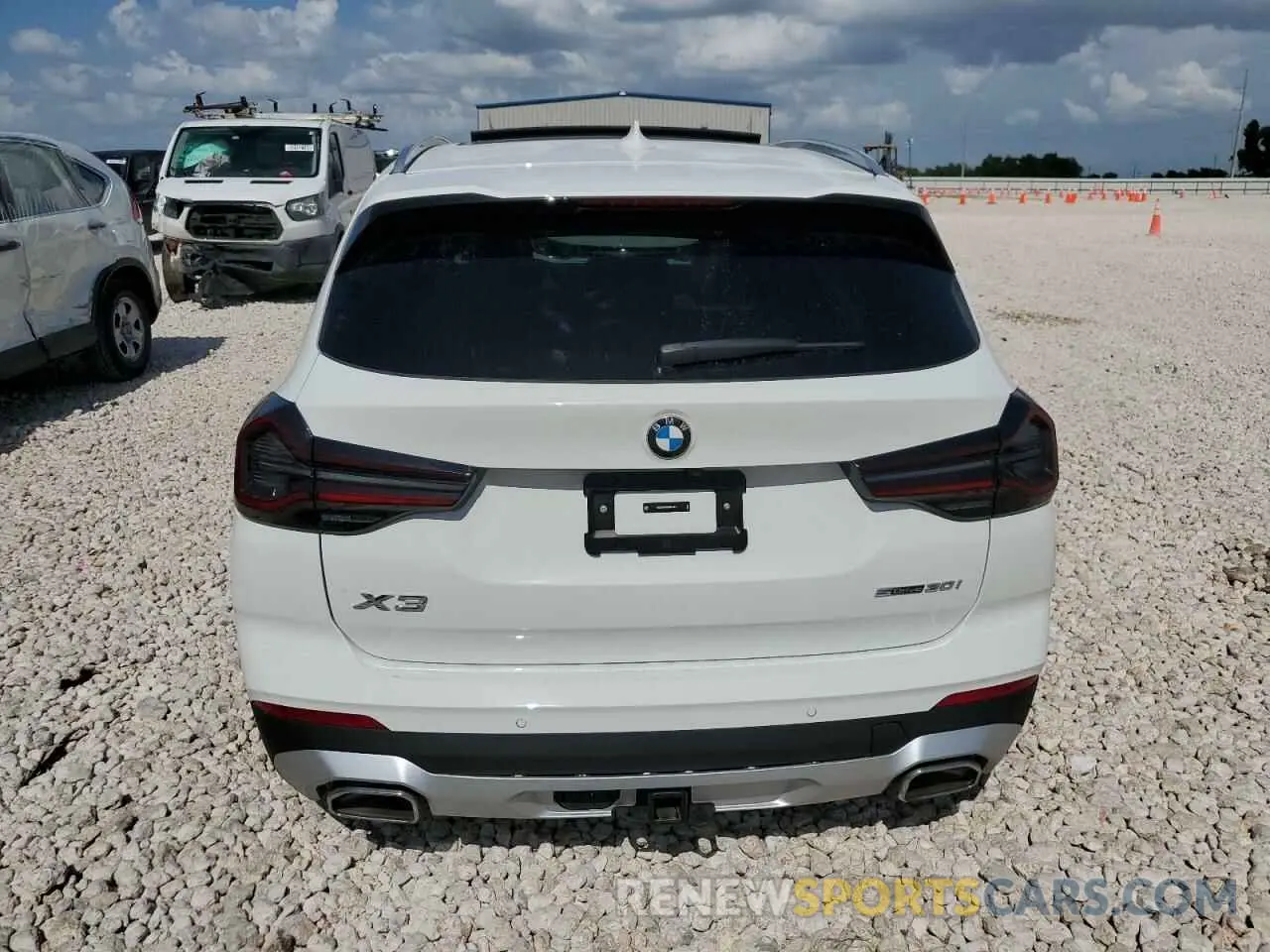 6 Photograph of a damaged car WBX47DP05RN252811 BMW X3 2024